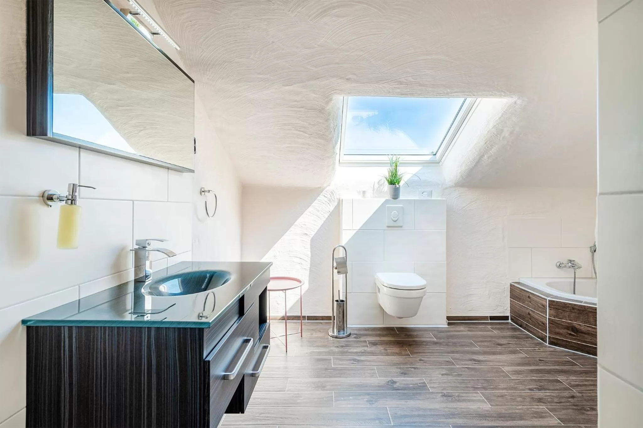 Toilet in Villa Moorstern am Badesee Tannenhausen