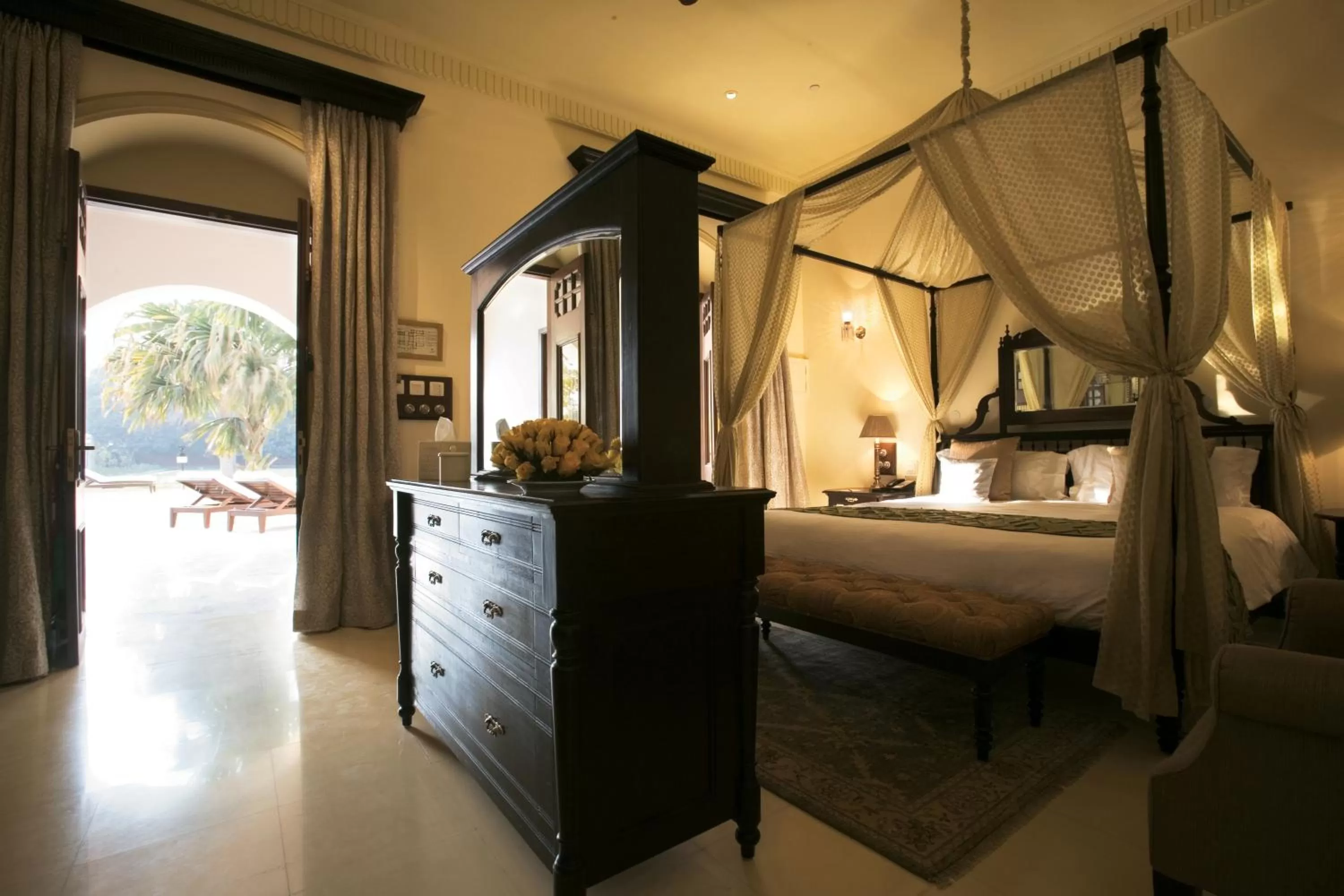 Palace Room Garden View in Taj Nadesar Palace