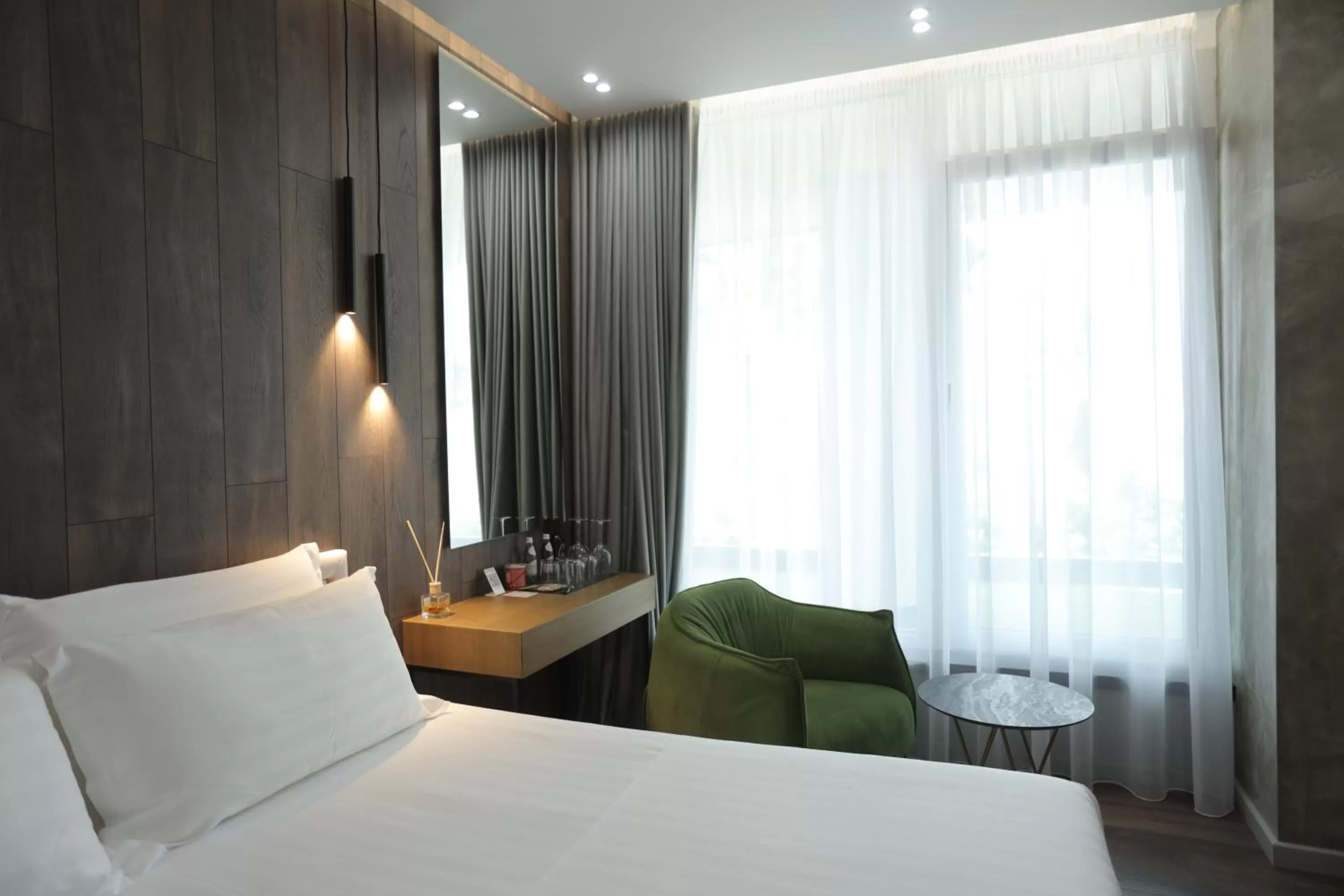 Seating area in AP Hotel Boutique