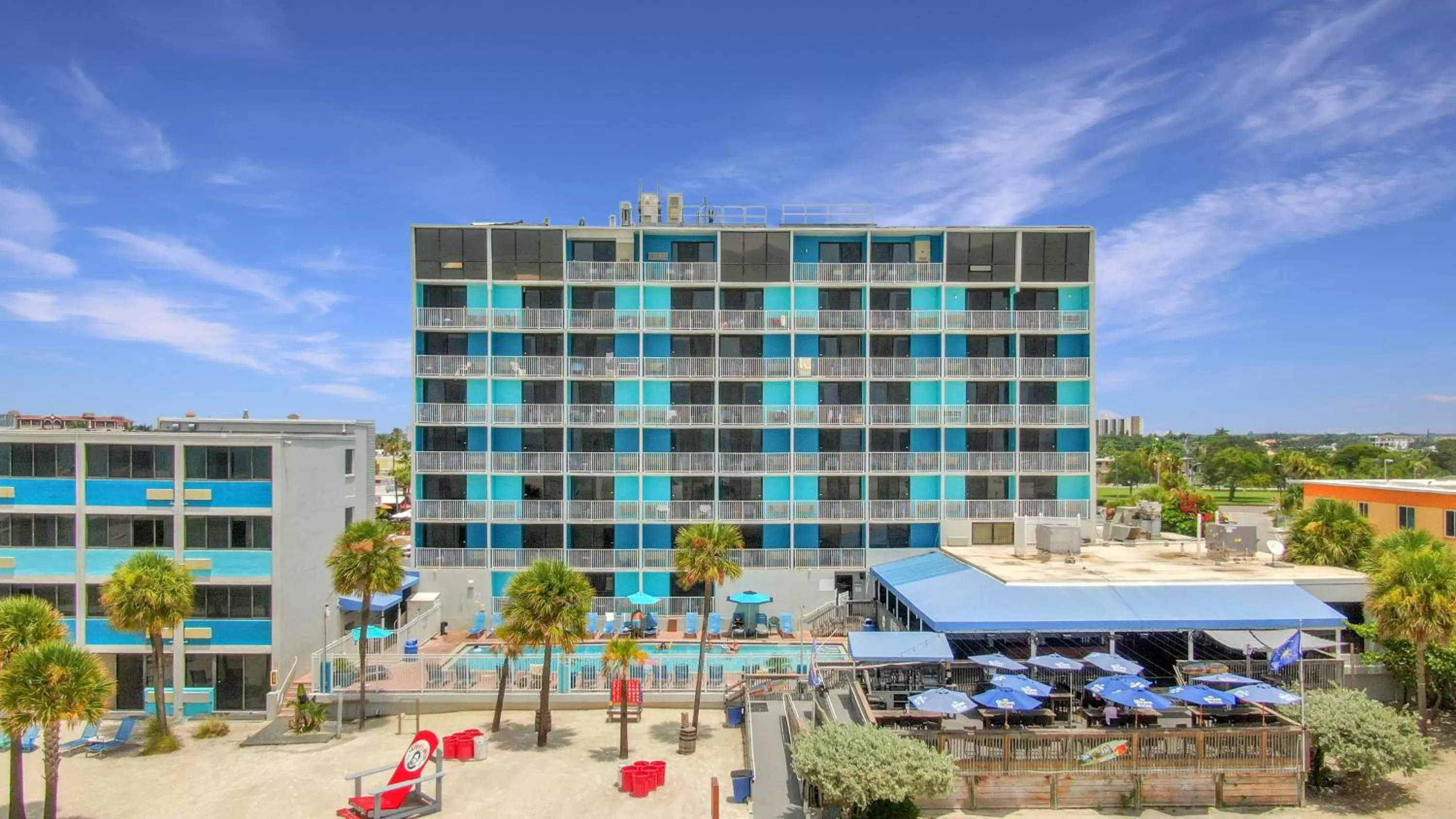 Property building in Bilmar Beach Resort