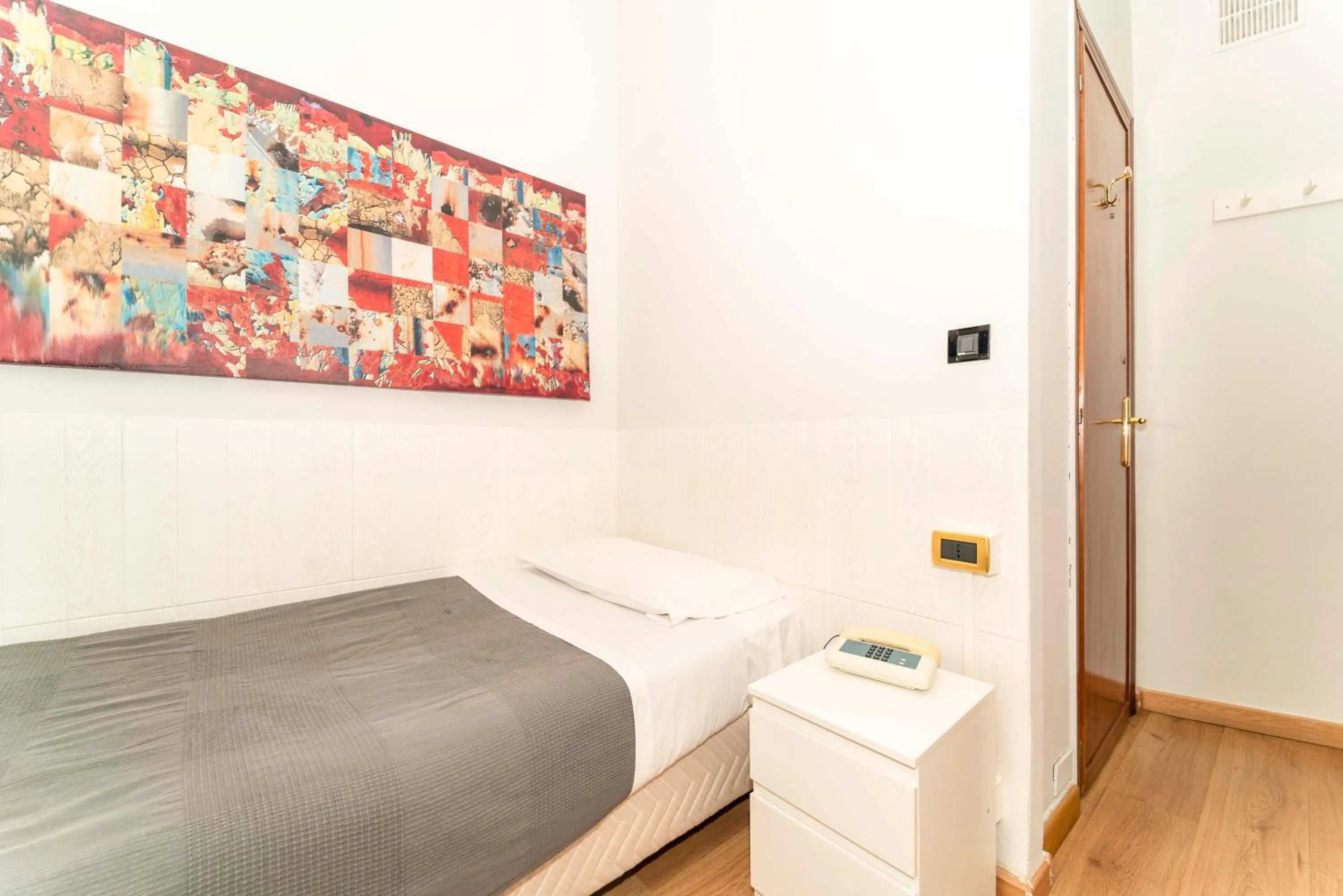 Bed in Hotel Cristallo Torino