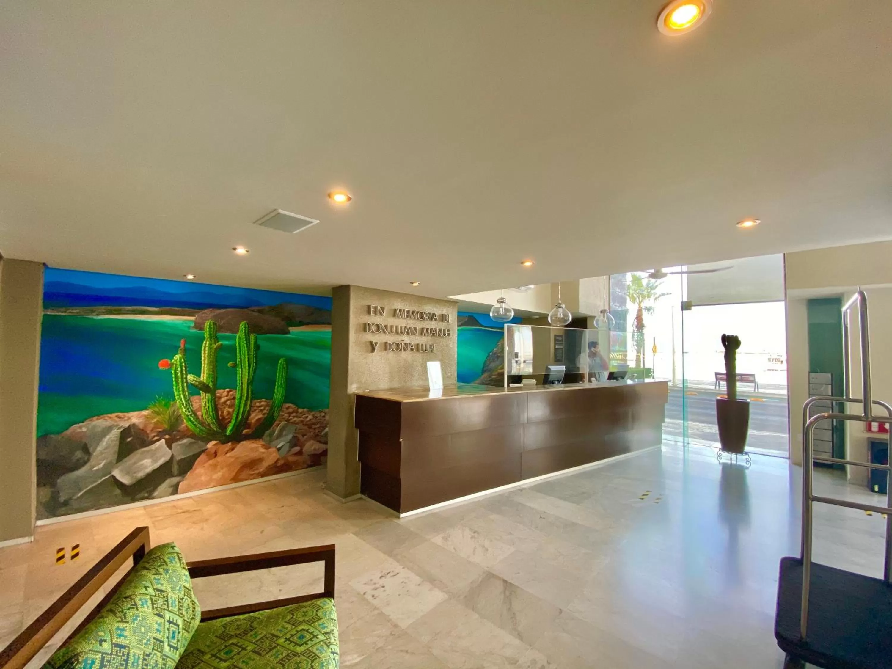 Lobby or reception in Seven Crown La Paz Malecon