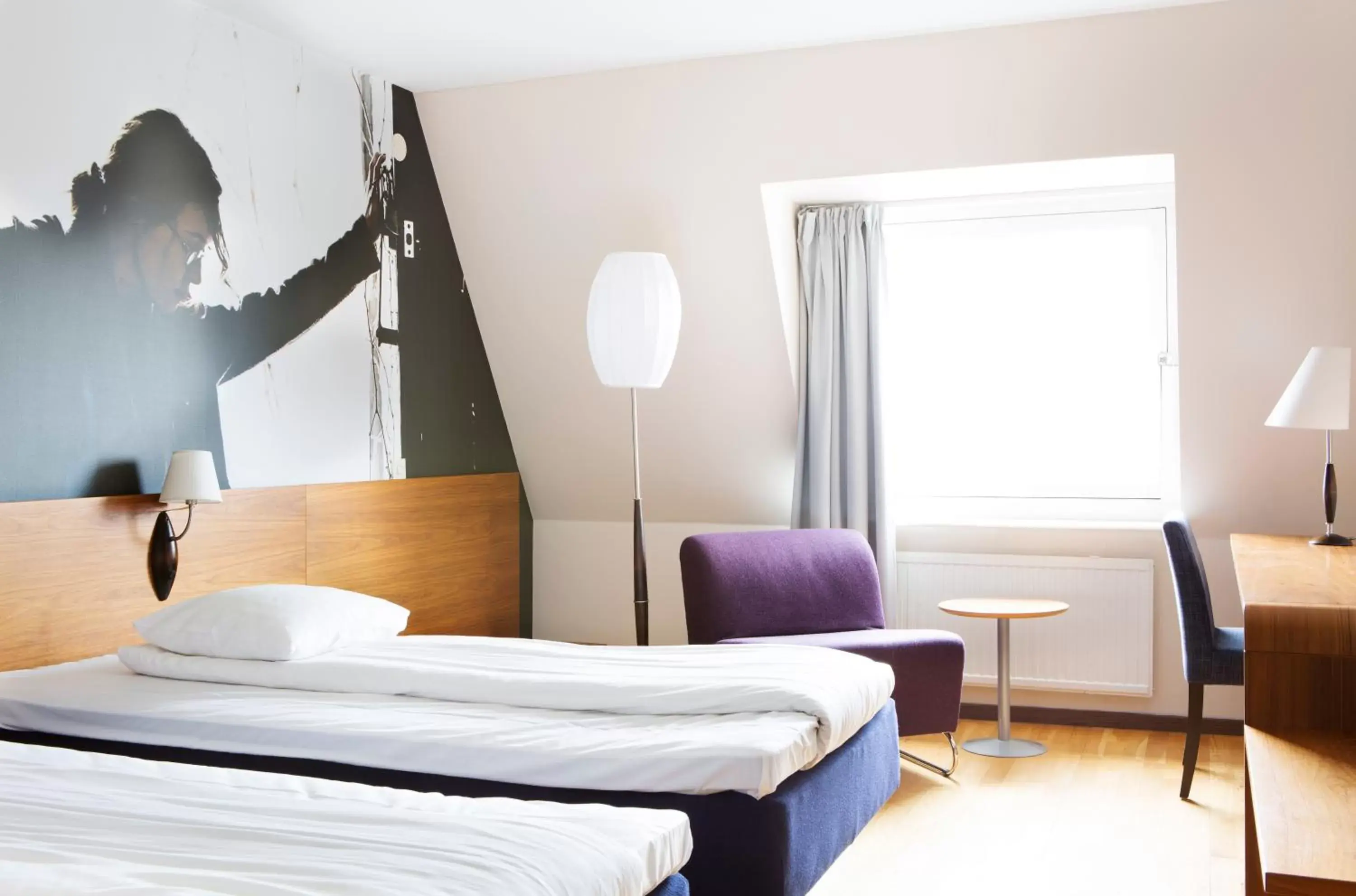 Bedroom, Bed in Comfort Hotel Eskilstuna