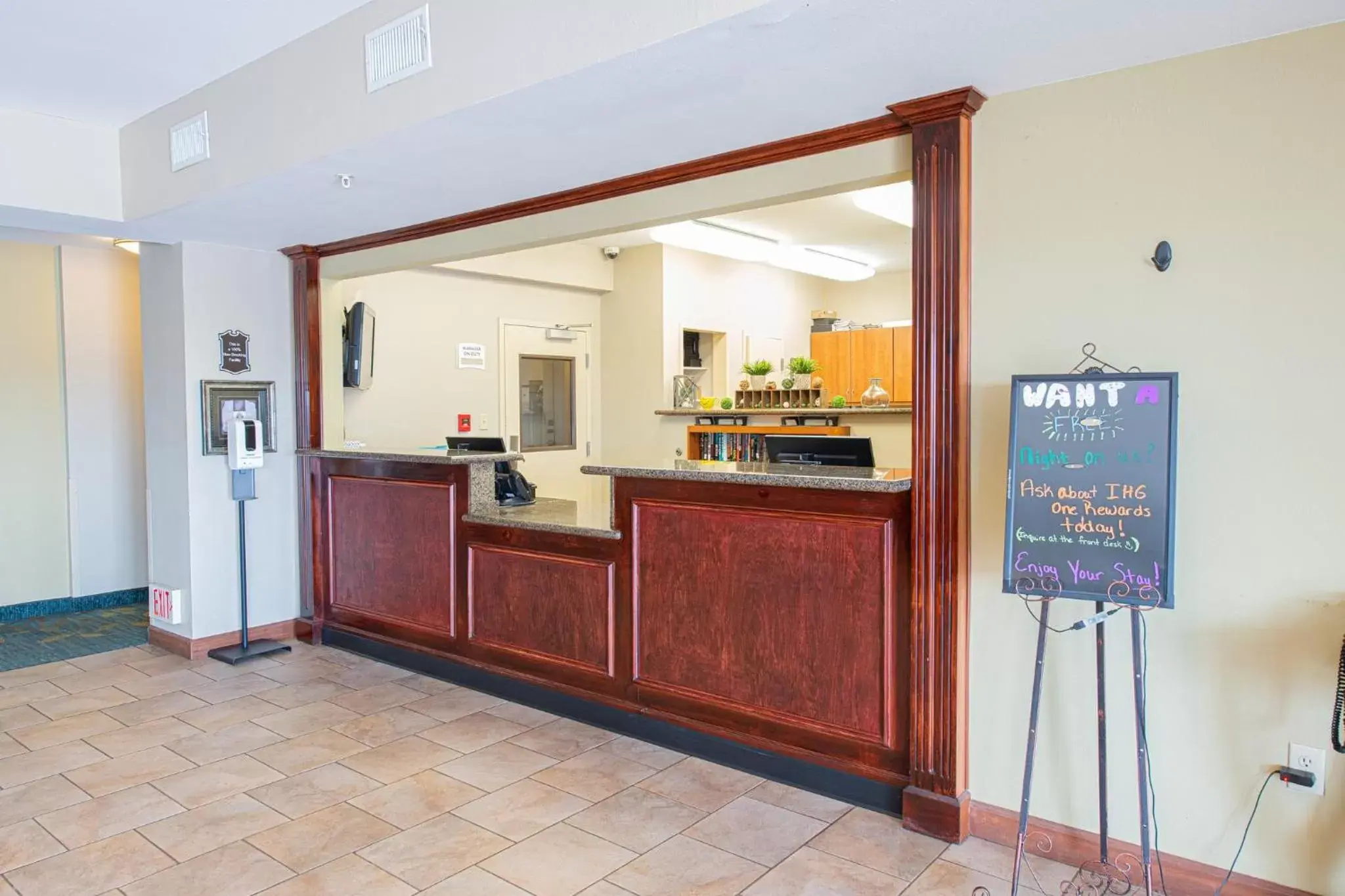 Lobby or reception, Lobby/Reception in Candlewood Suites New Iberia, an IHG Hotel