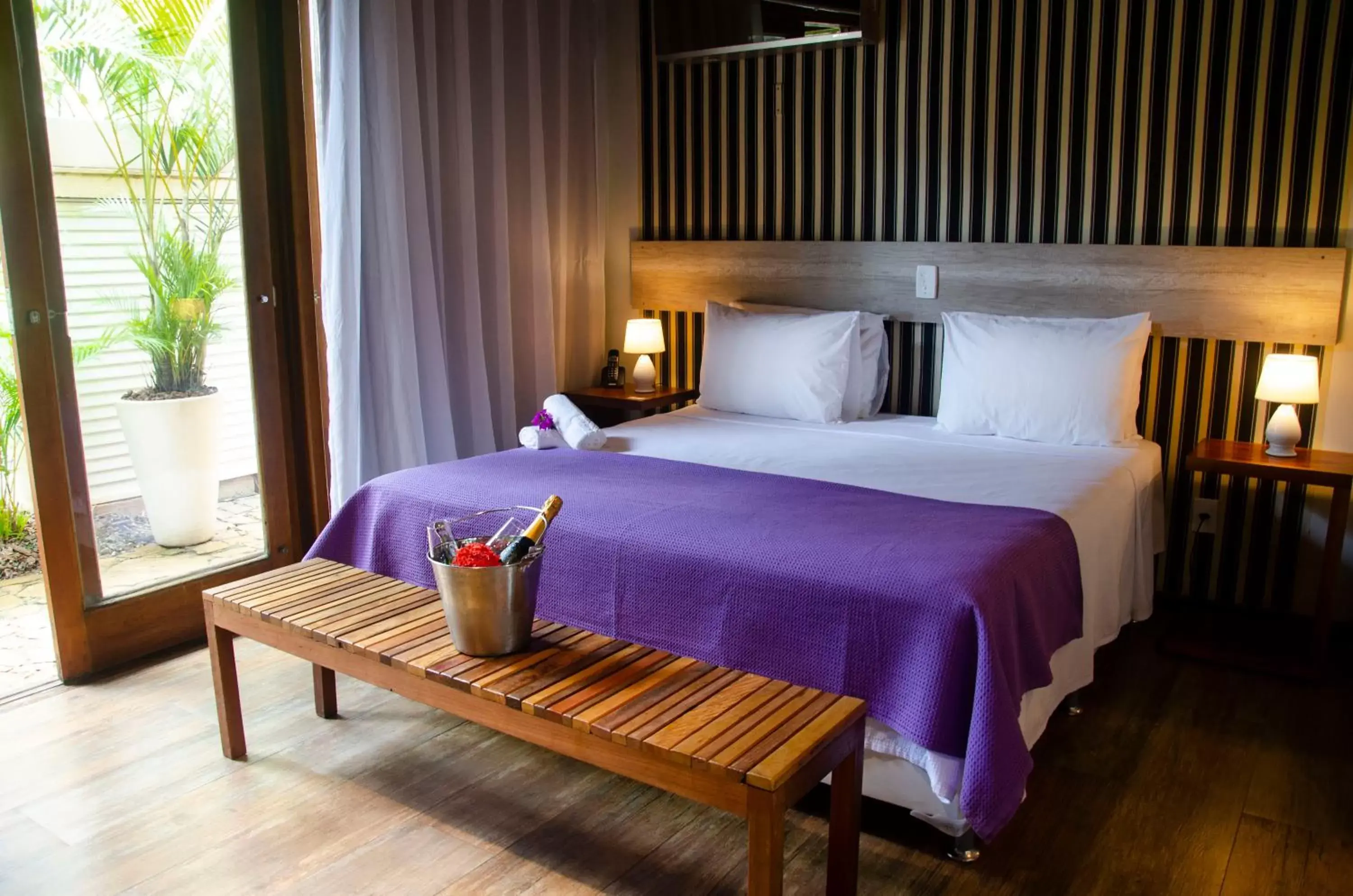 Bed in Ilha Branca Exclusive Hotel