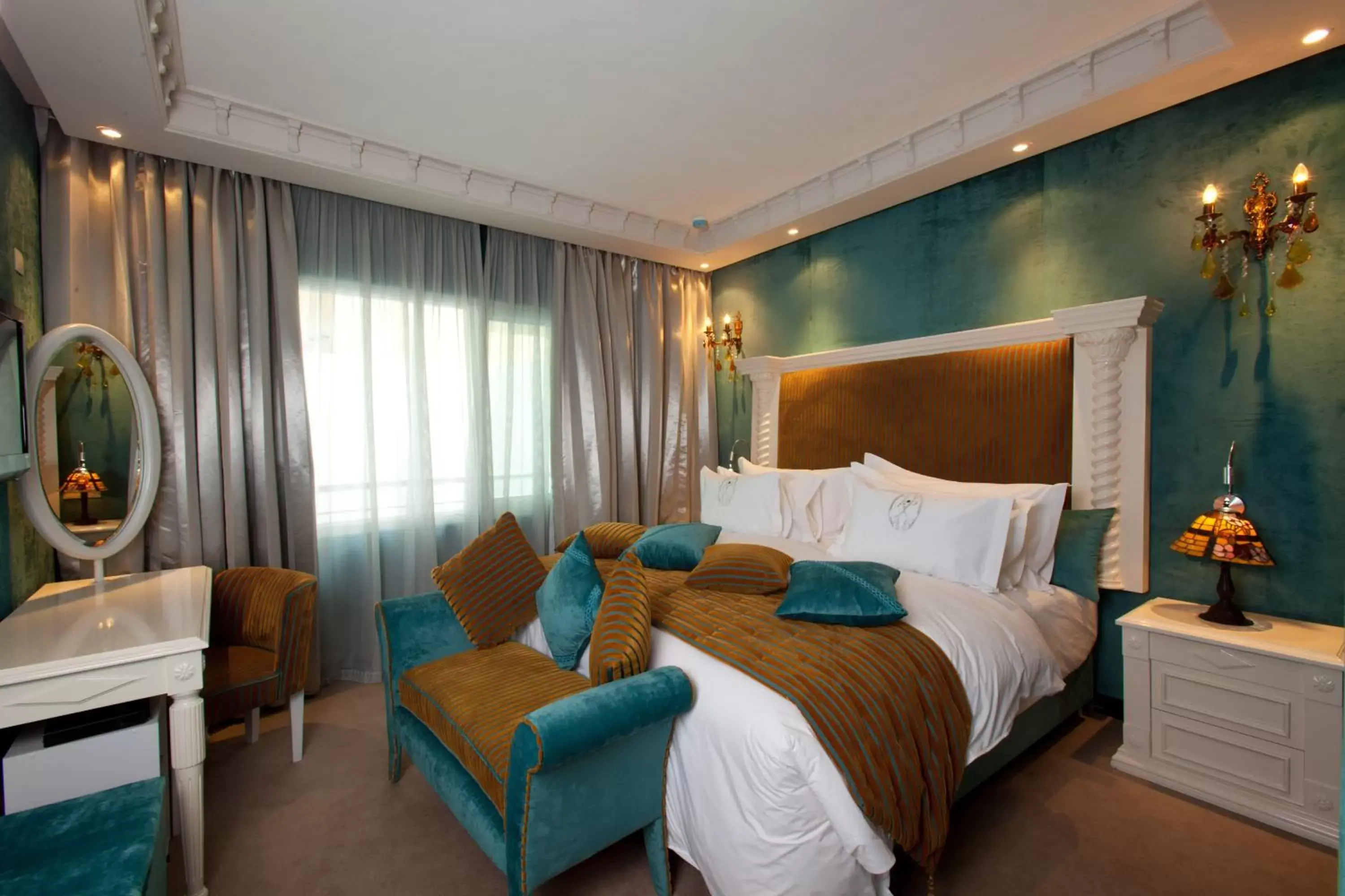 Bedroom, Bed in Art Palace Suites & Spa