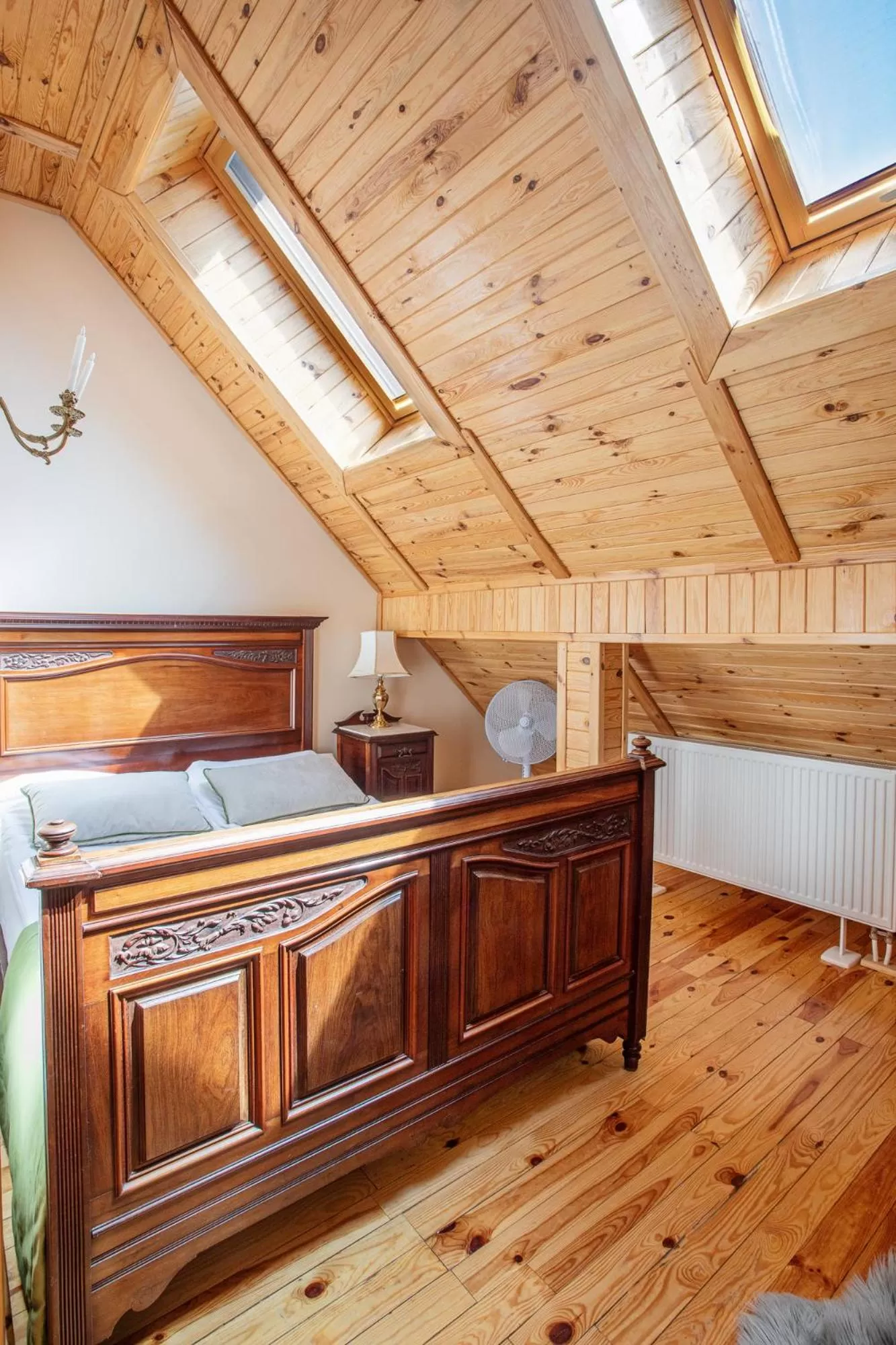 Bed in Skansen Bicz Resort