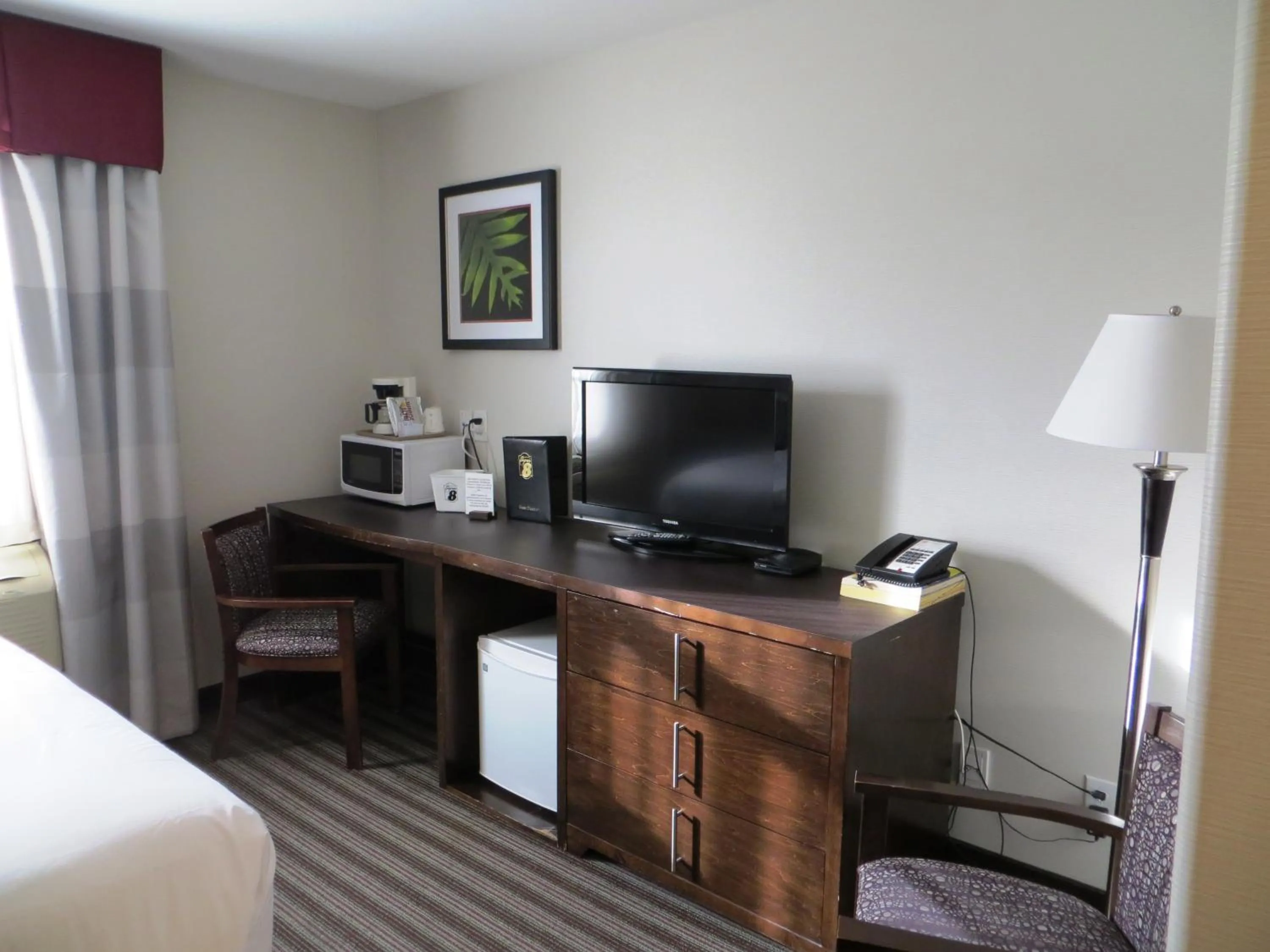 Bed in Super 8 by Wyndham Saskatoon Near Downtown