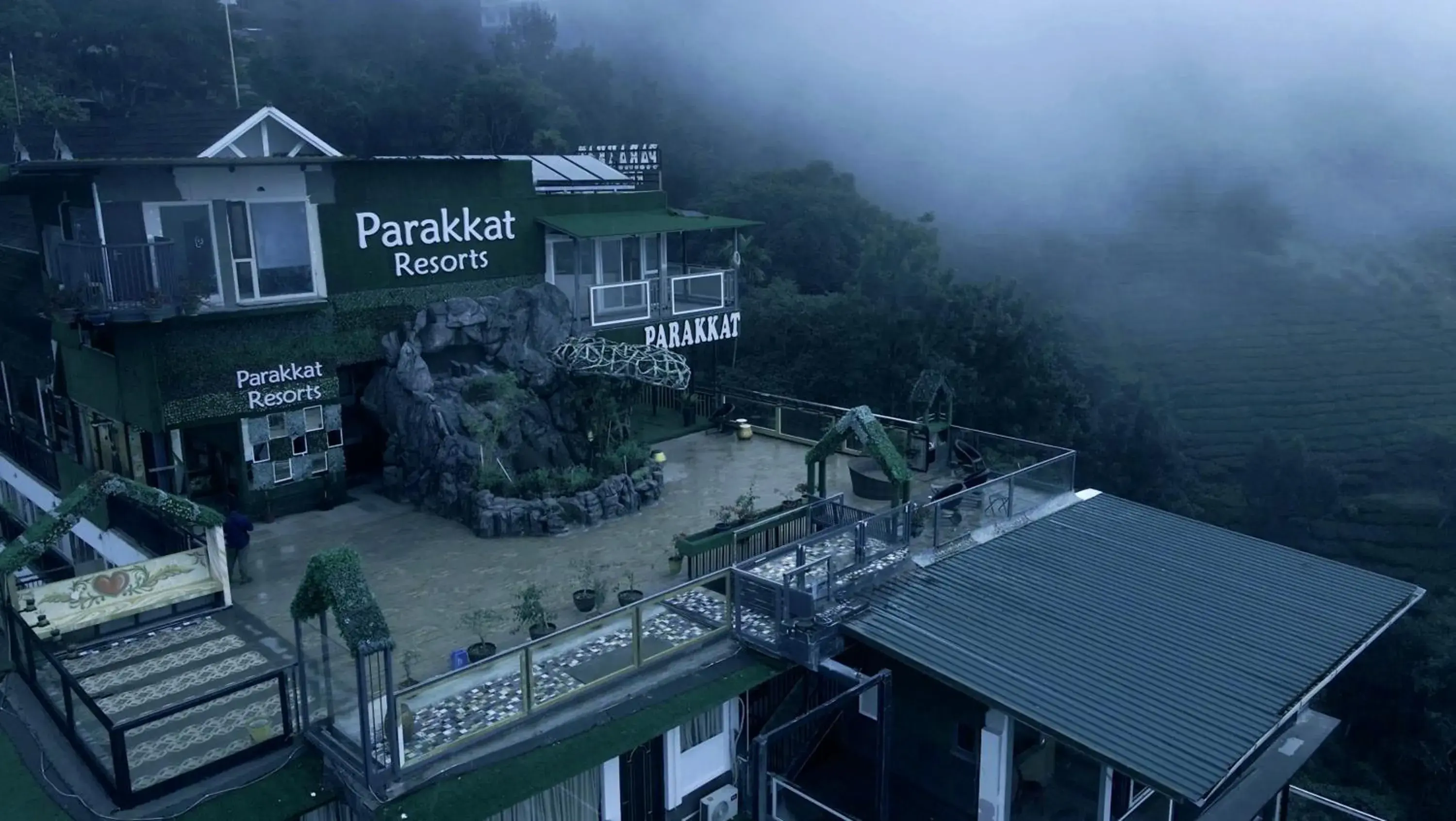 Property building, Bird's-eye View in Parakkat Nature Resort