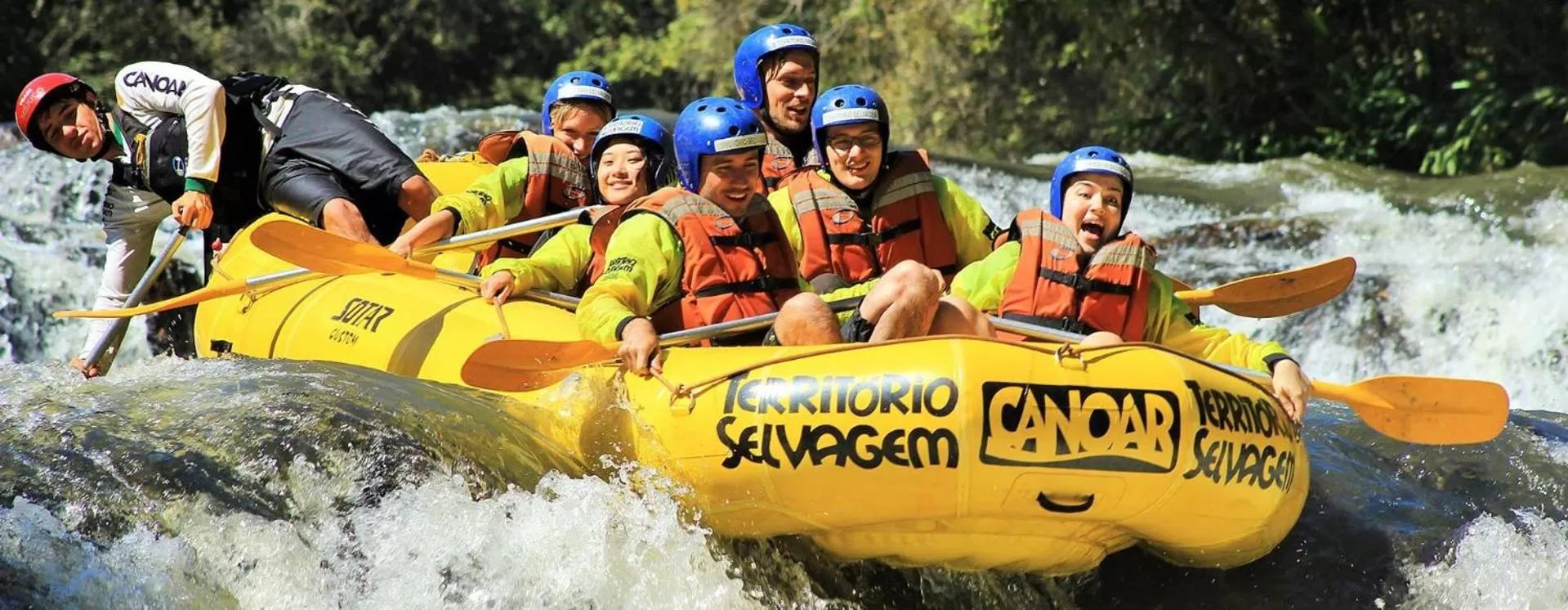 Canoeing in Pousada Alvorada Brotas - e agendamento das atividades turísticas