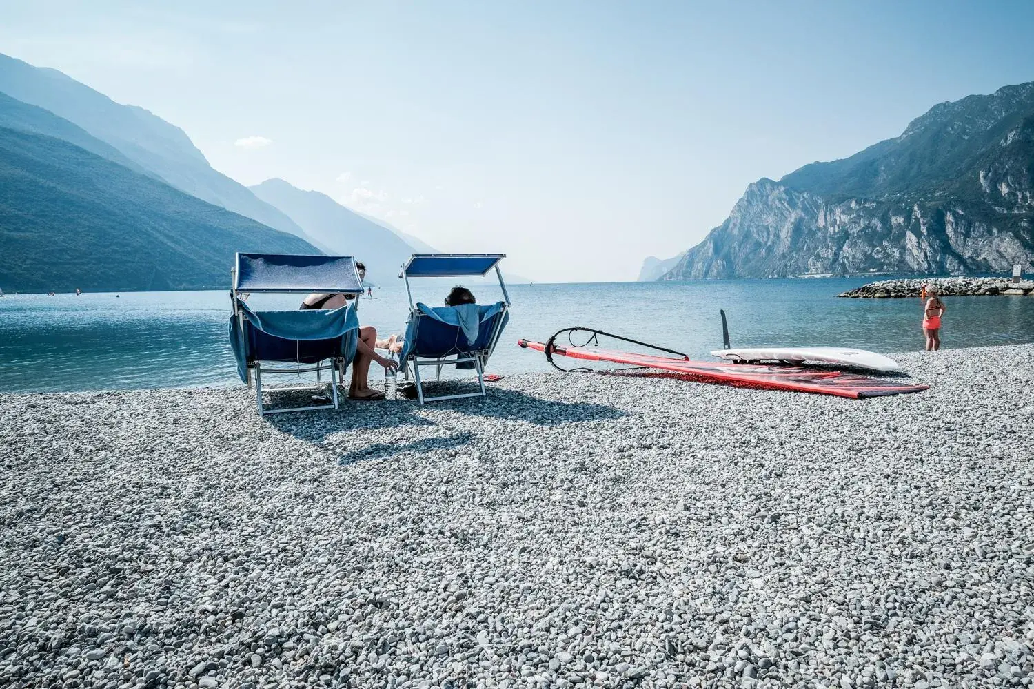 Beach in Hotel Villa Alberta