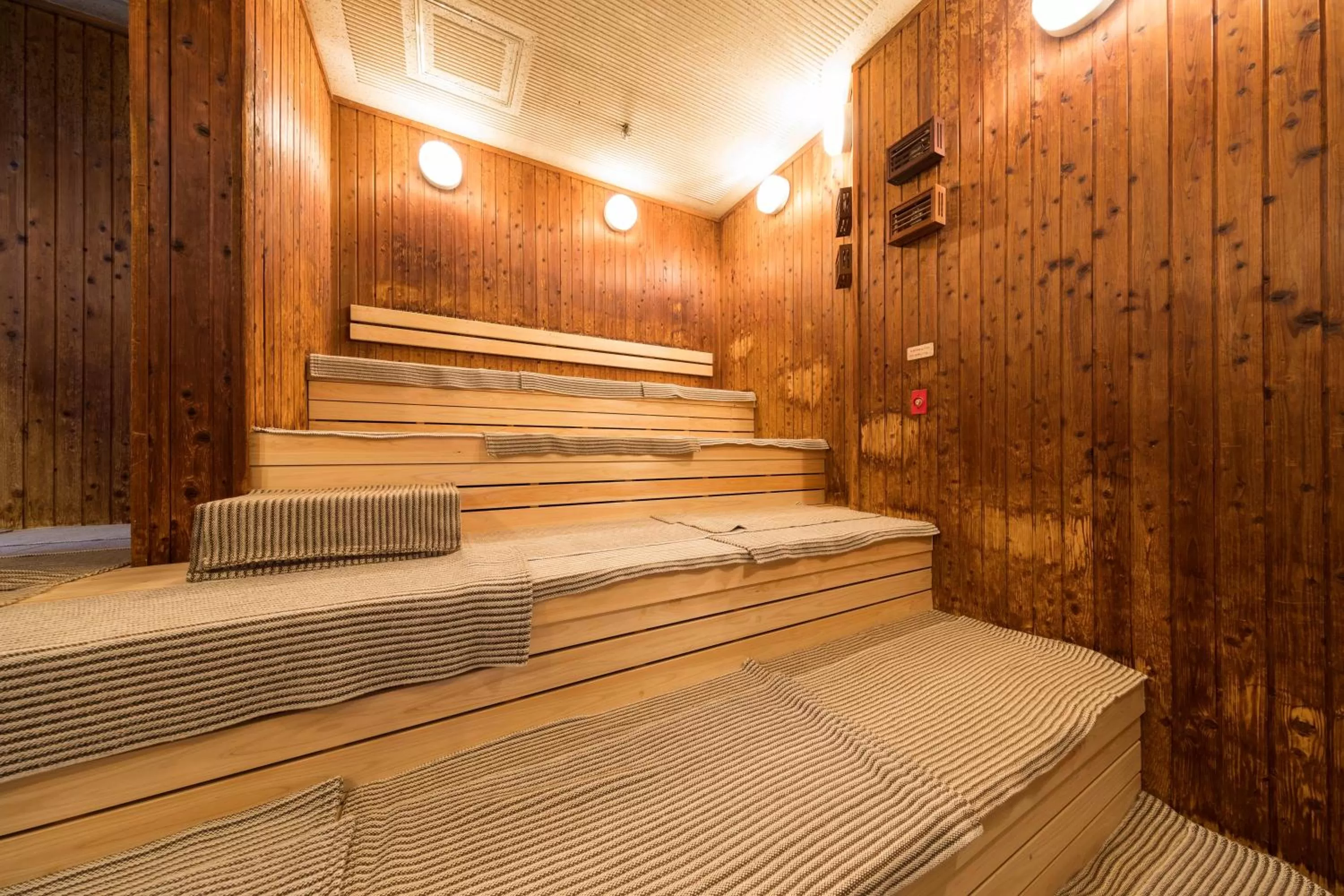 Sauna in Route Inn Grantia Hanyu Spa Resort