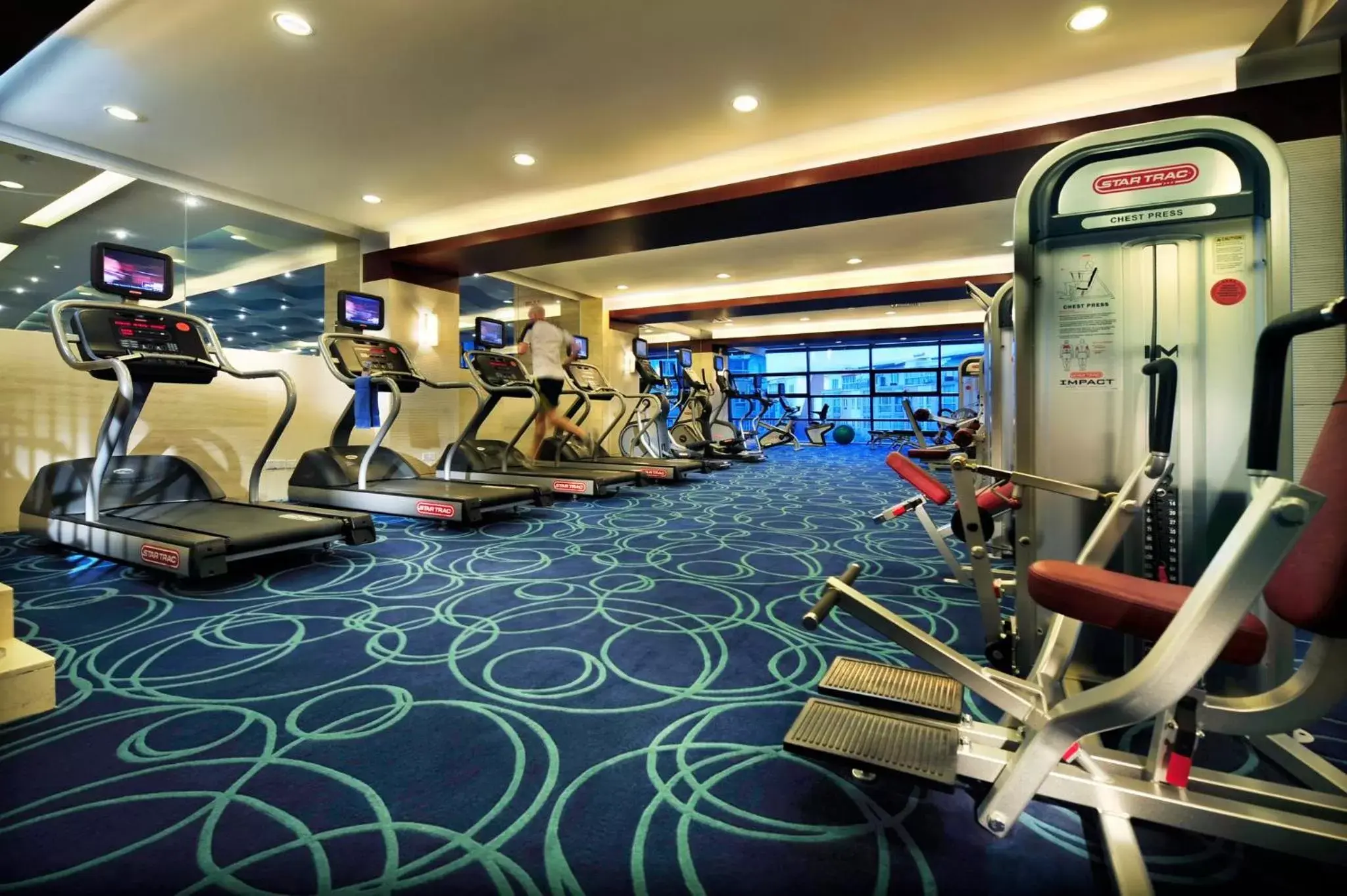 Fitness centre/facilities, Fitness Center/Facilities in Crowne Plaza Beijing International Airport, an IHG Hotel