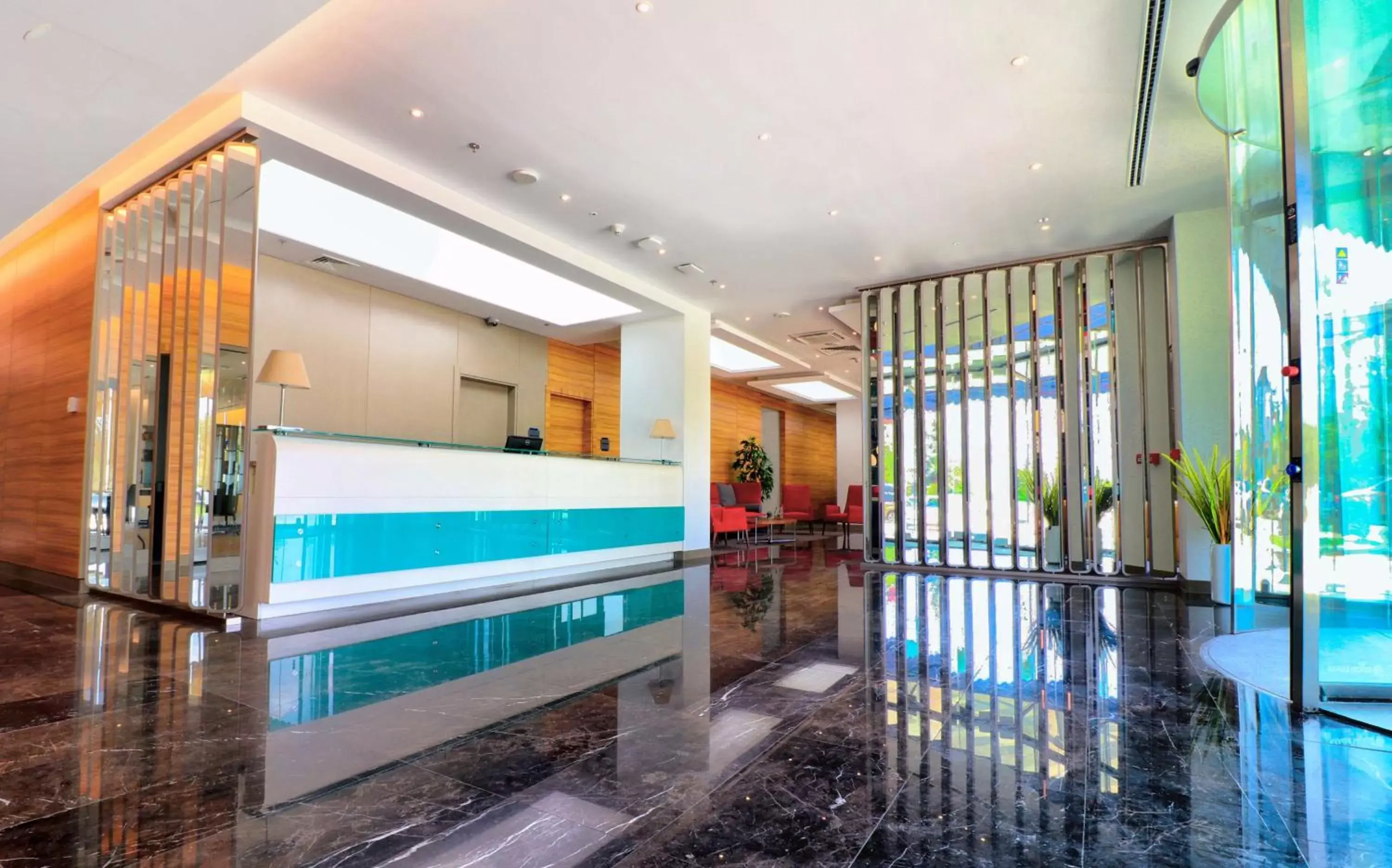 Lobby or reception, Swimming Pool in DoubleTree by Hilton Ankara Incek