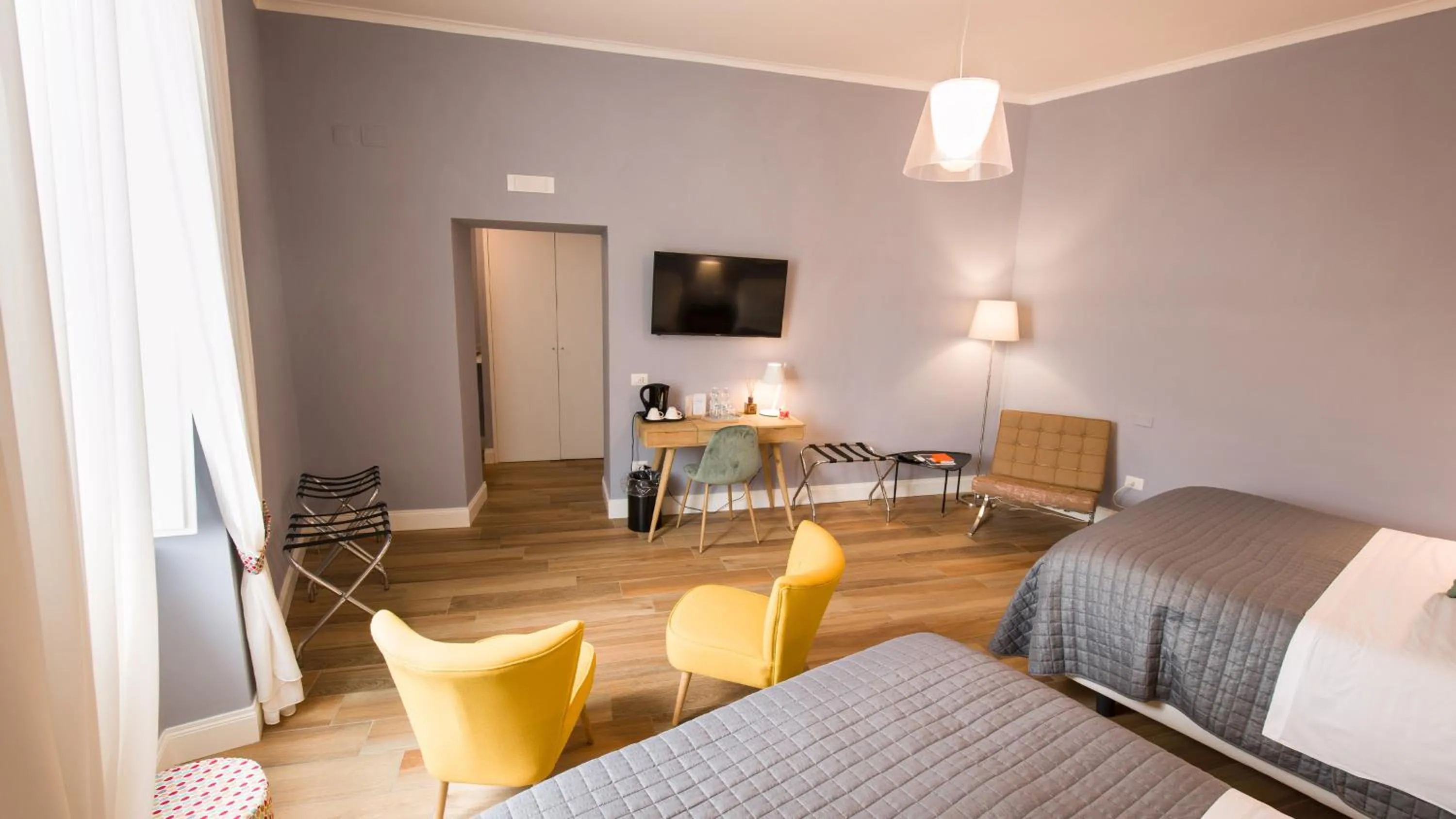 Bed in Santa Chiara Boutique Hotel