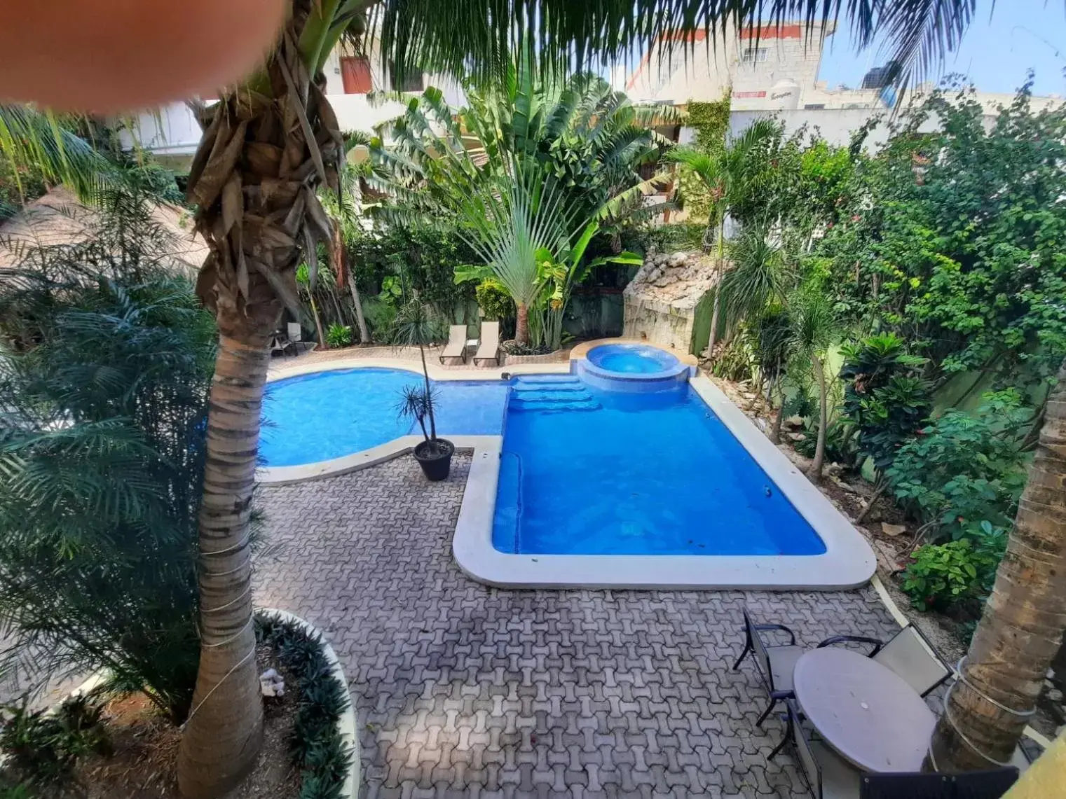 Pool View in Hotel LunaSol