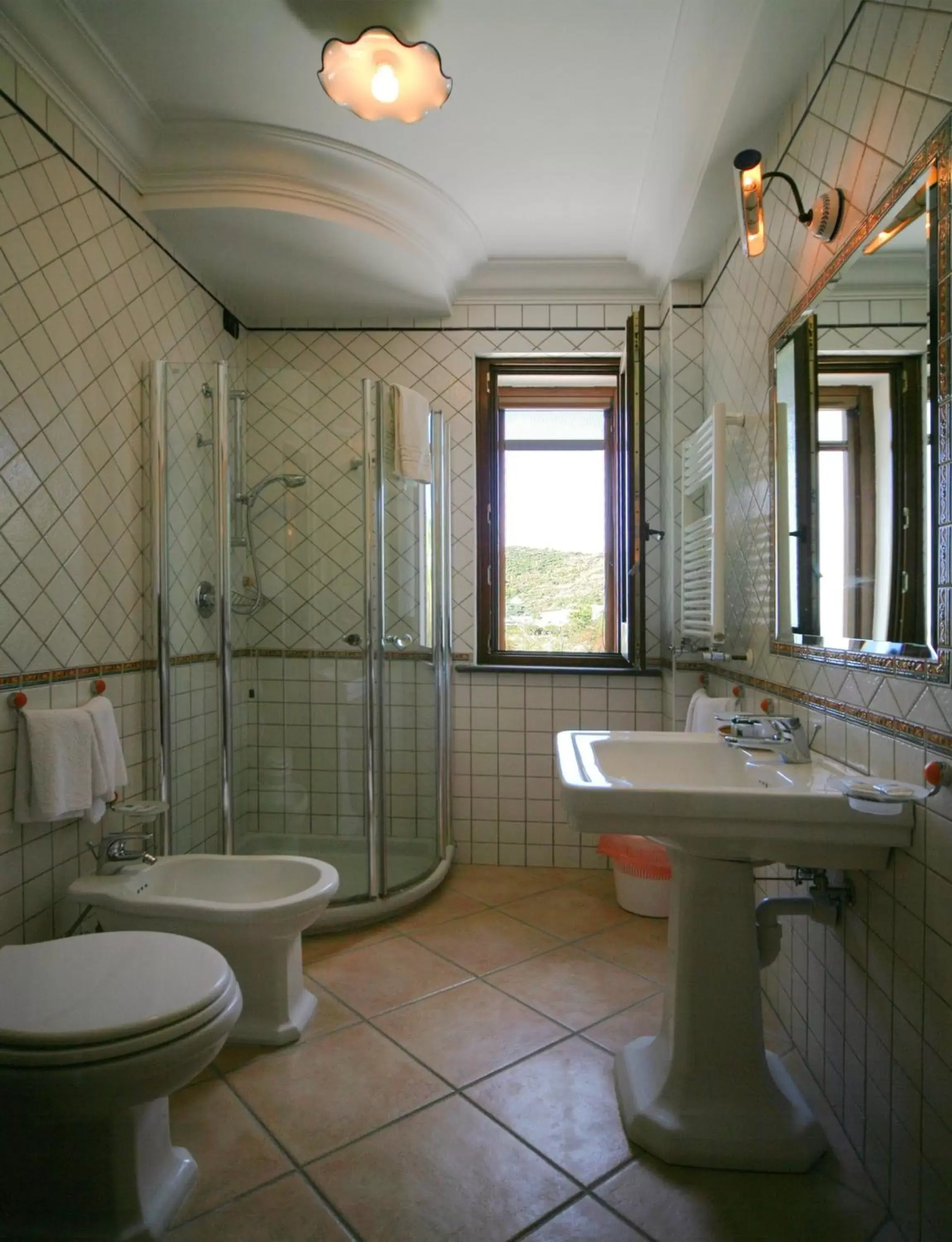 Bathroom in Tenuta Villa Tara