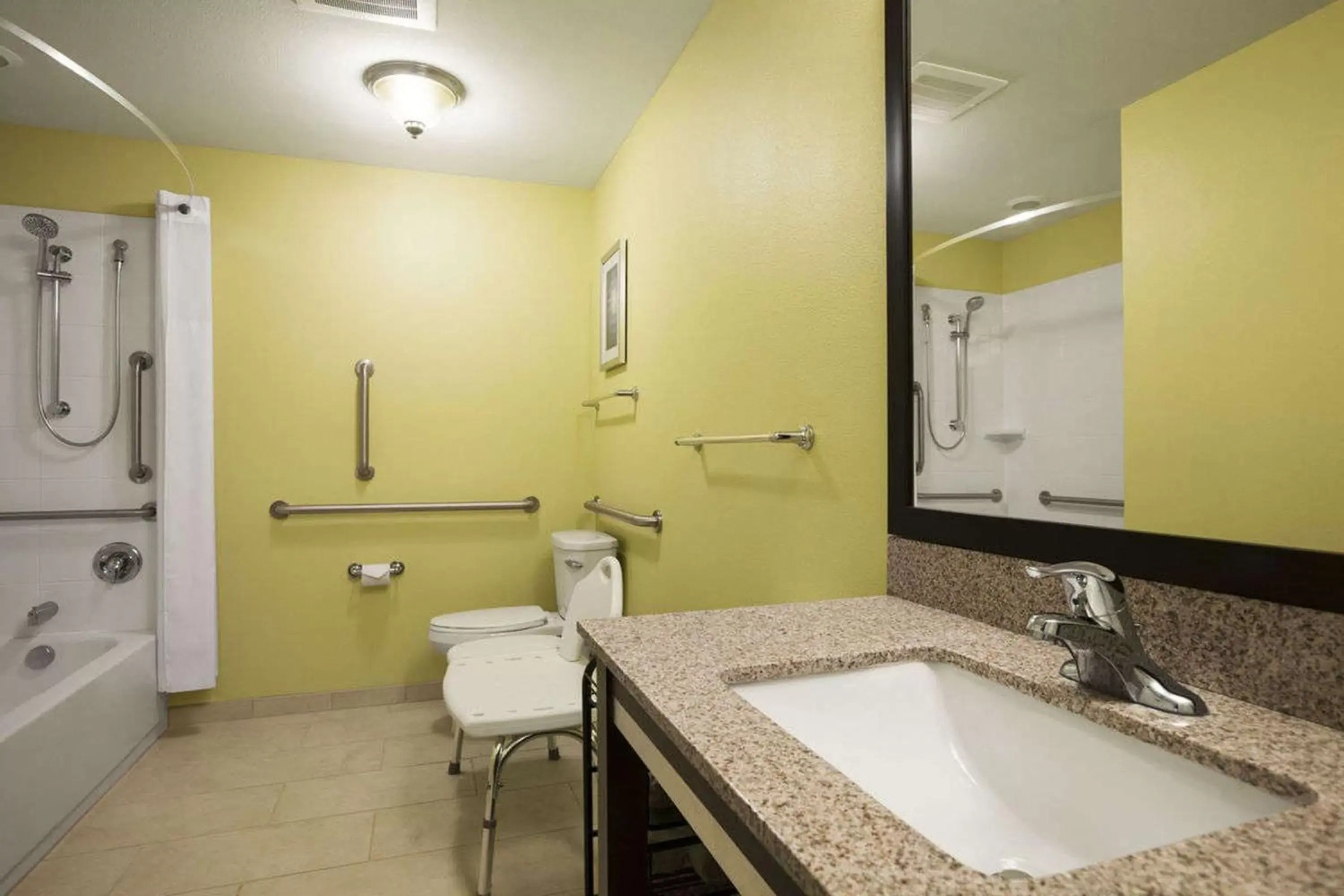 Bathroom in Days Inn & Suites by Wyndham Altoona