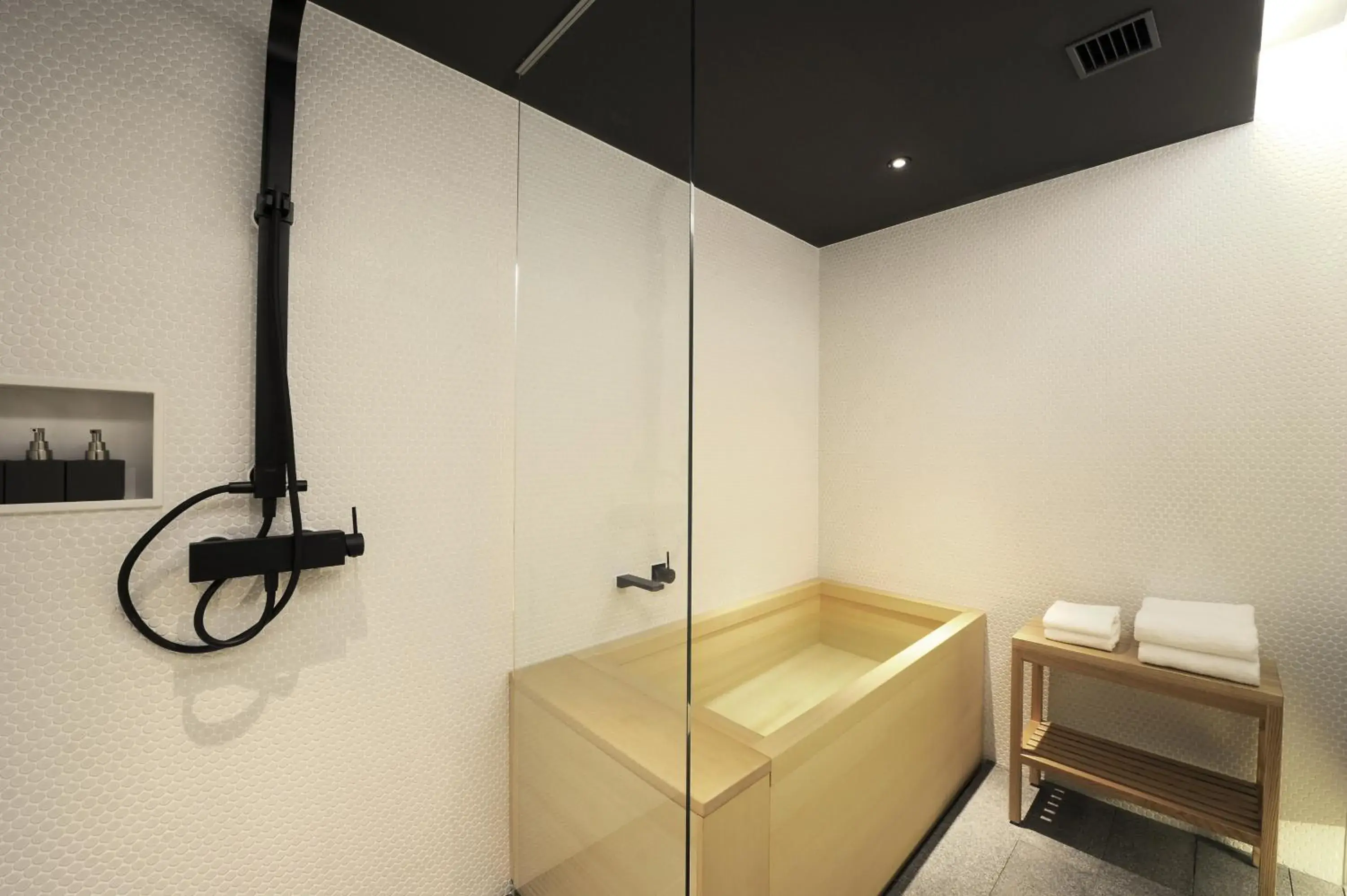 Bathroom in hotel kanra kyoto