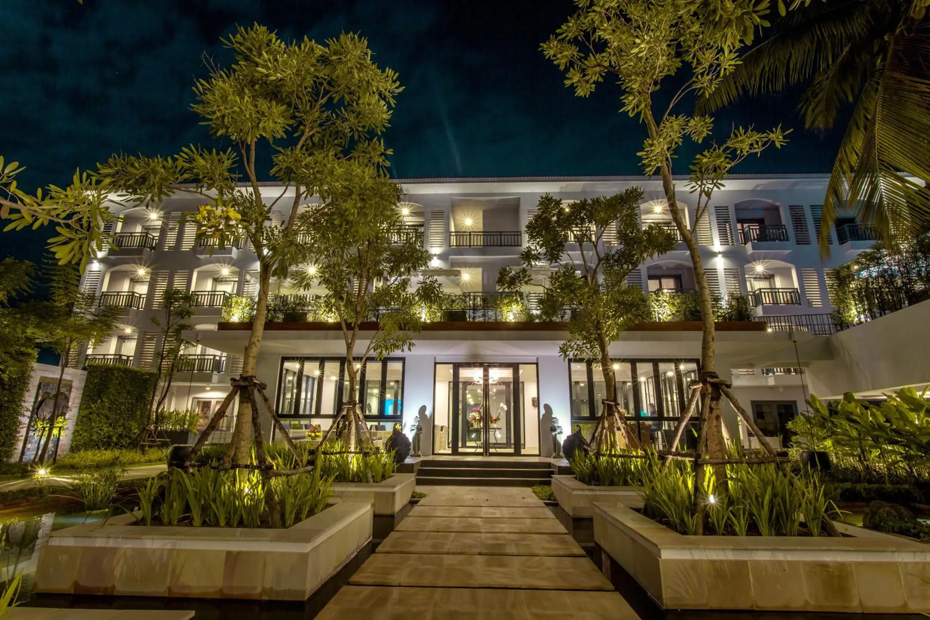 Facade/entrance, Property Building in Damrei Angkor Hotel