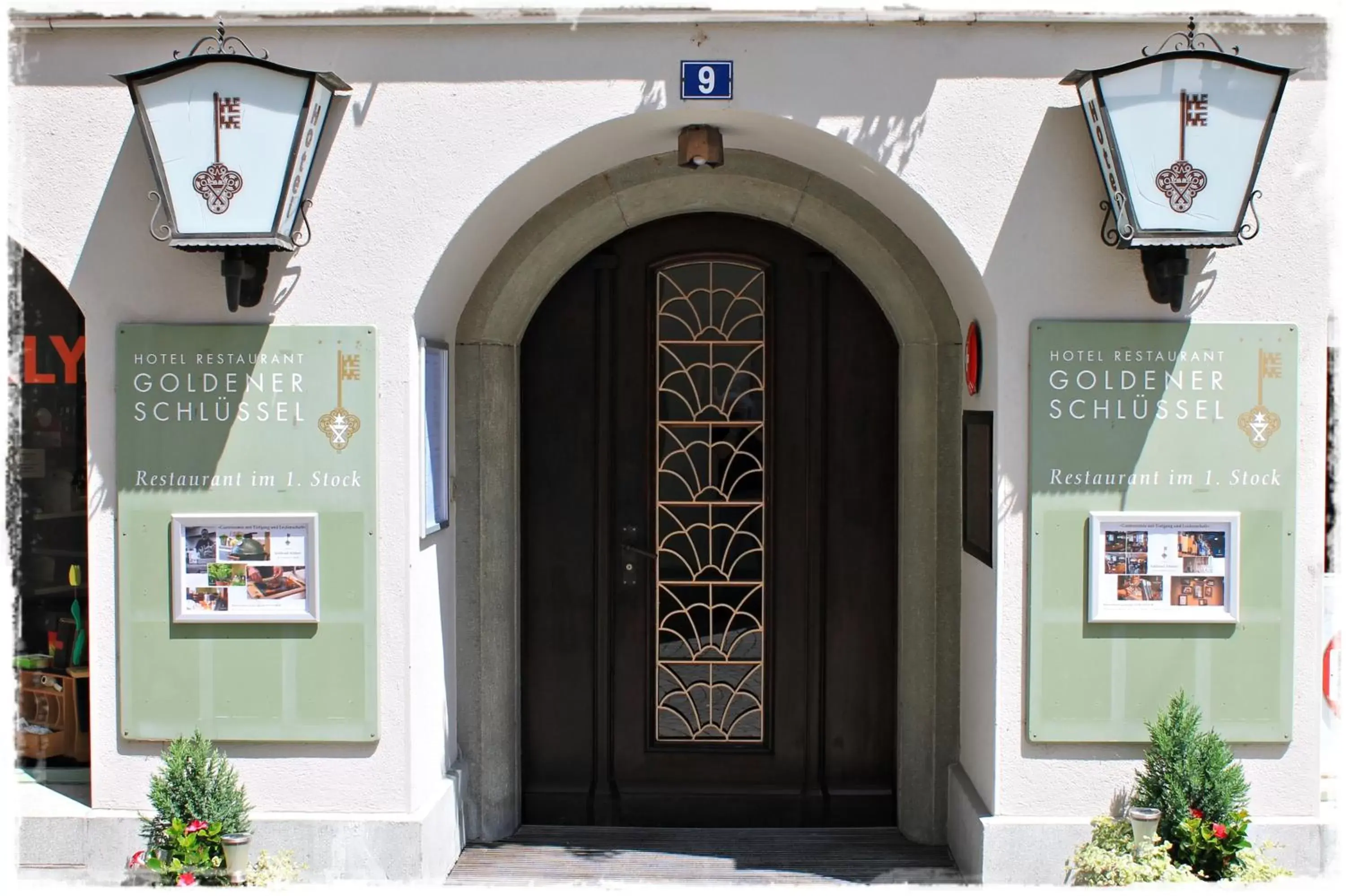 Facade/entrance in Hotel Restaurant Goldener Schlüssel