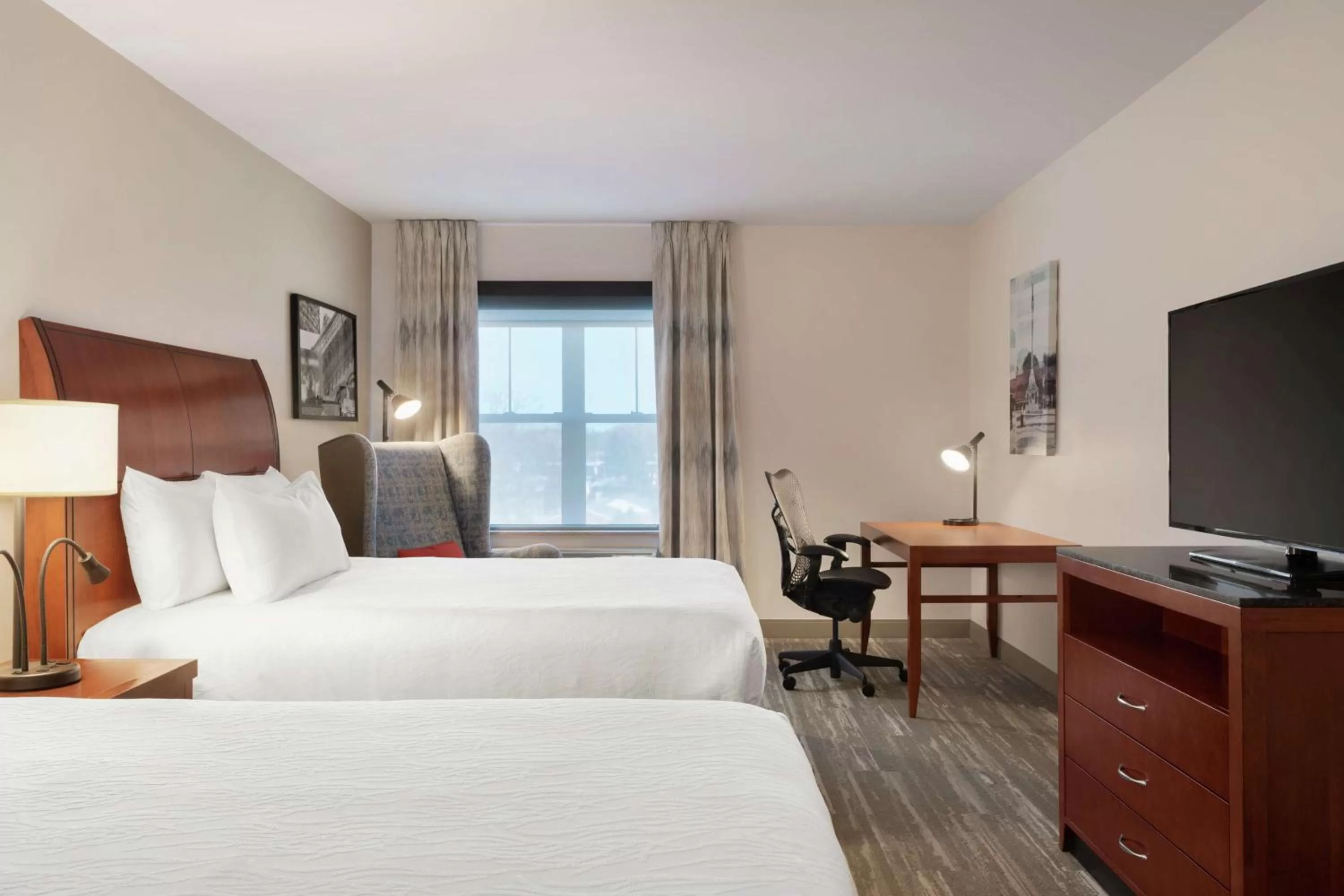 Bedroom, Bed in Hilton Garden Inn Troy