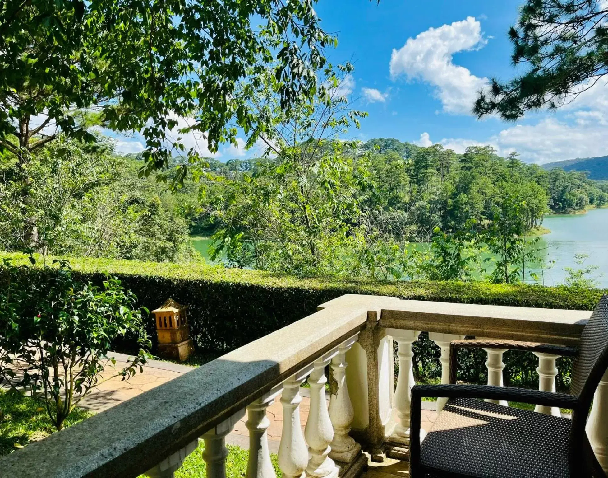 Balcony/Terrace in Dalat Edensee Lake Resort & Spa