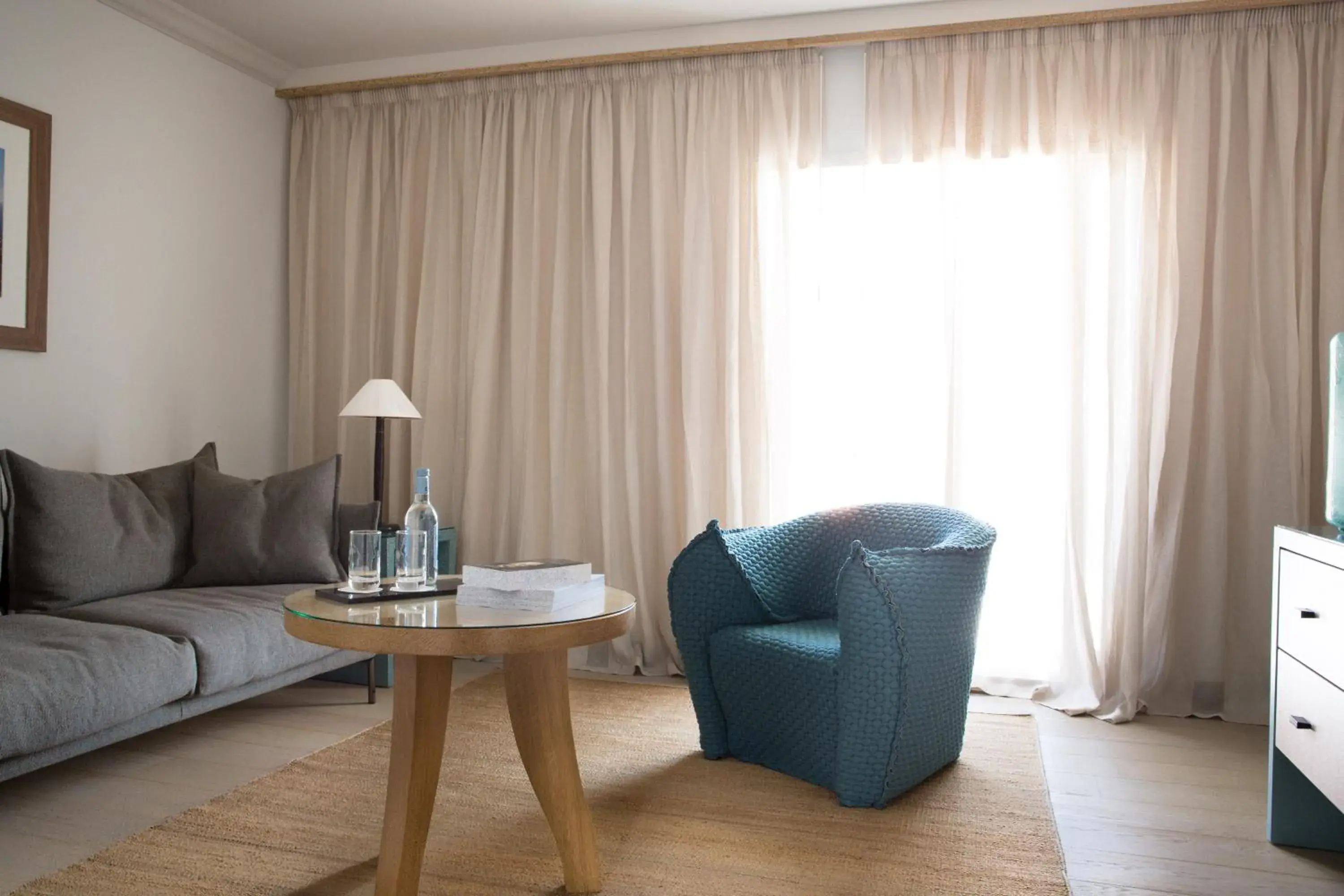 Living room, Seating Area in La Villa Calvi