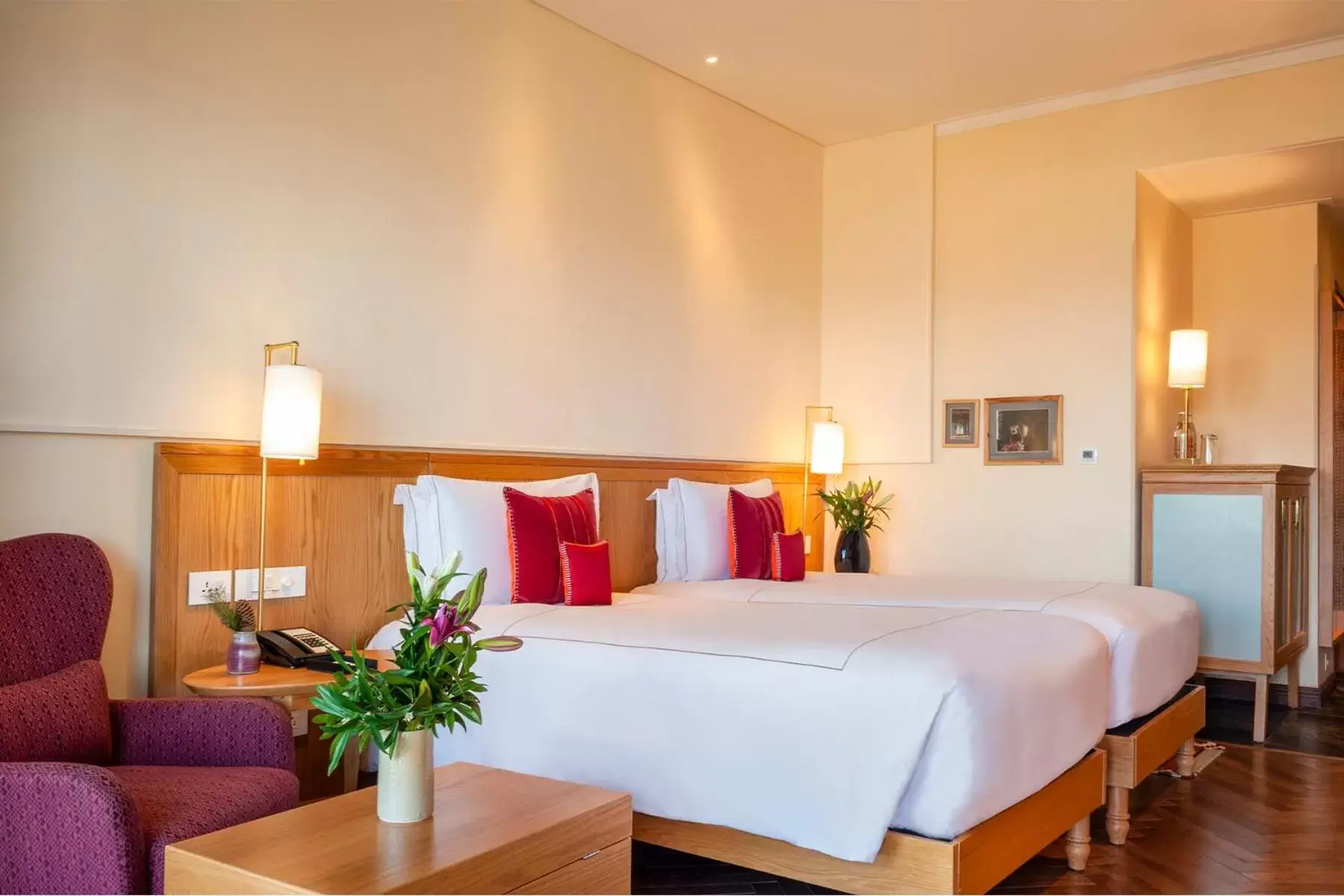 Bedroom, Bed in Taj Theog Resort & Spa Shimla