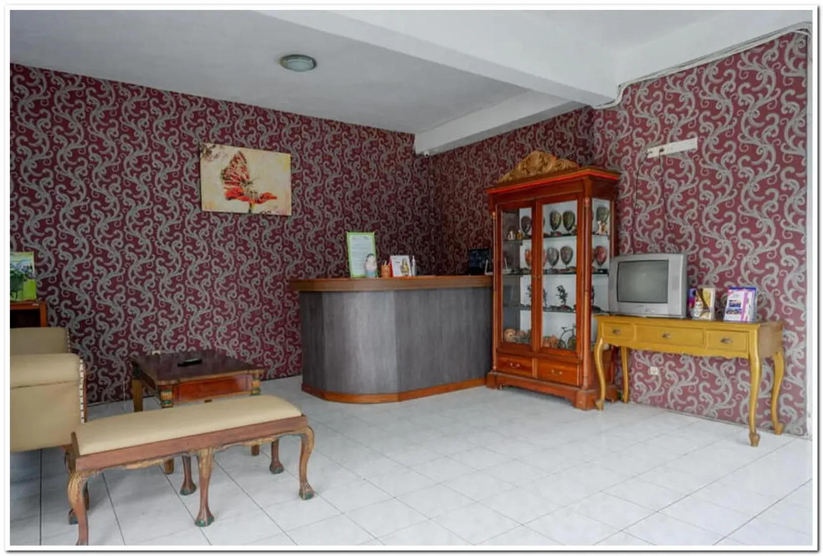 Lobby or reception in RedDoorz @ Prawirotaman Lobby or reception in RedDoorz @ Prawirotaman