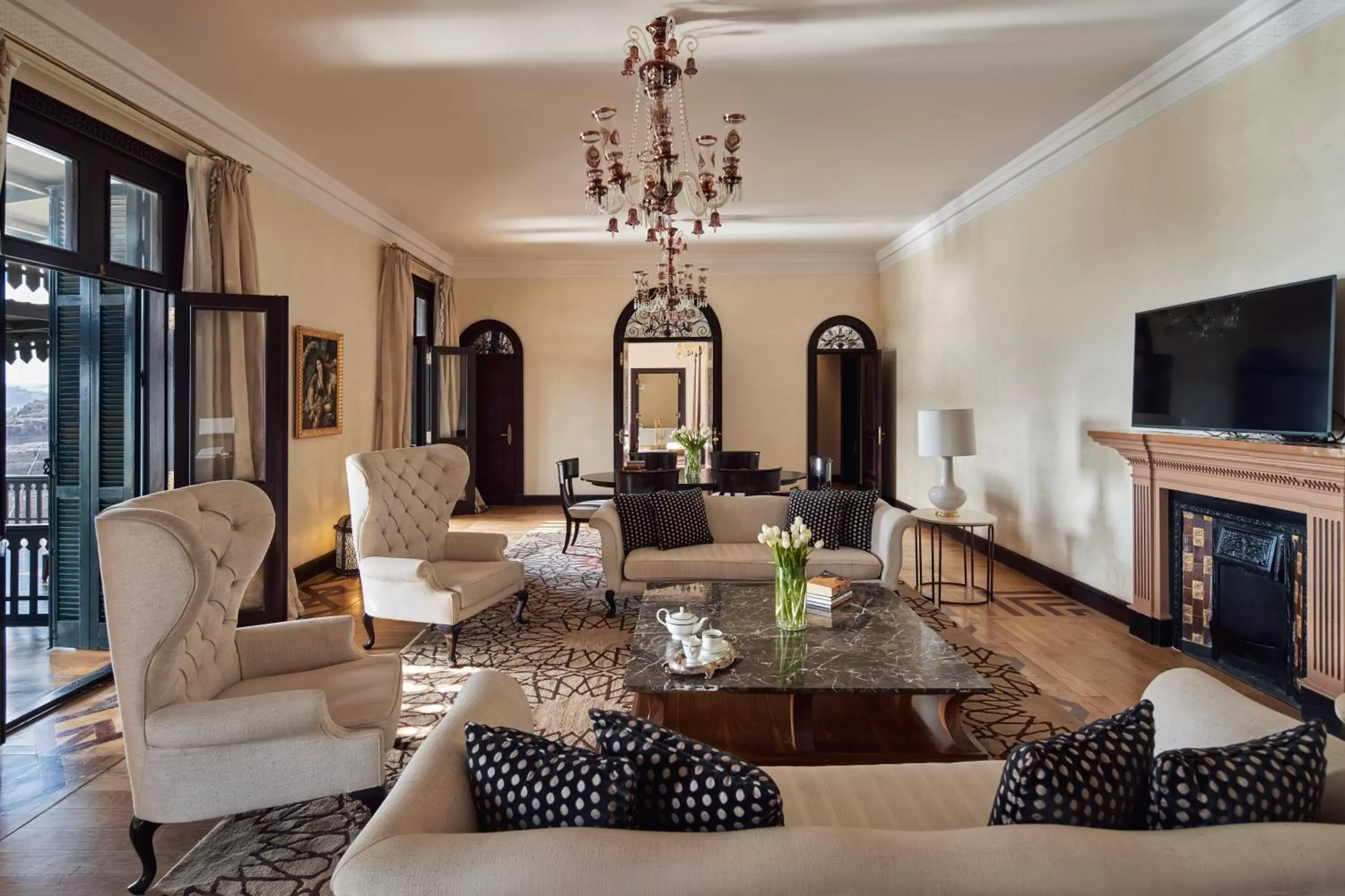 Living room, Seating Area in Sofitel Legend Old Cataract