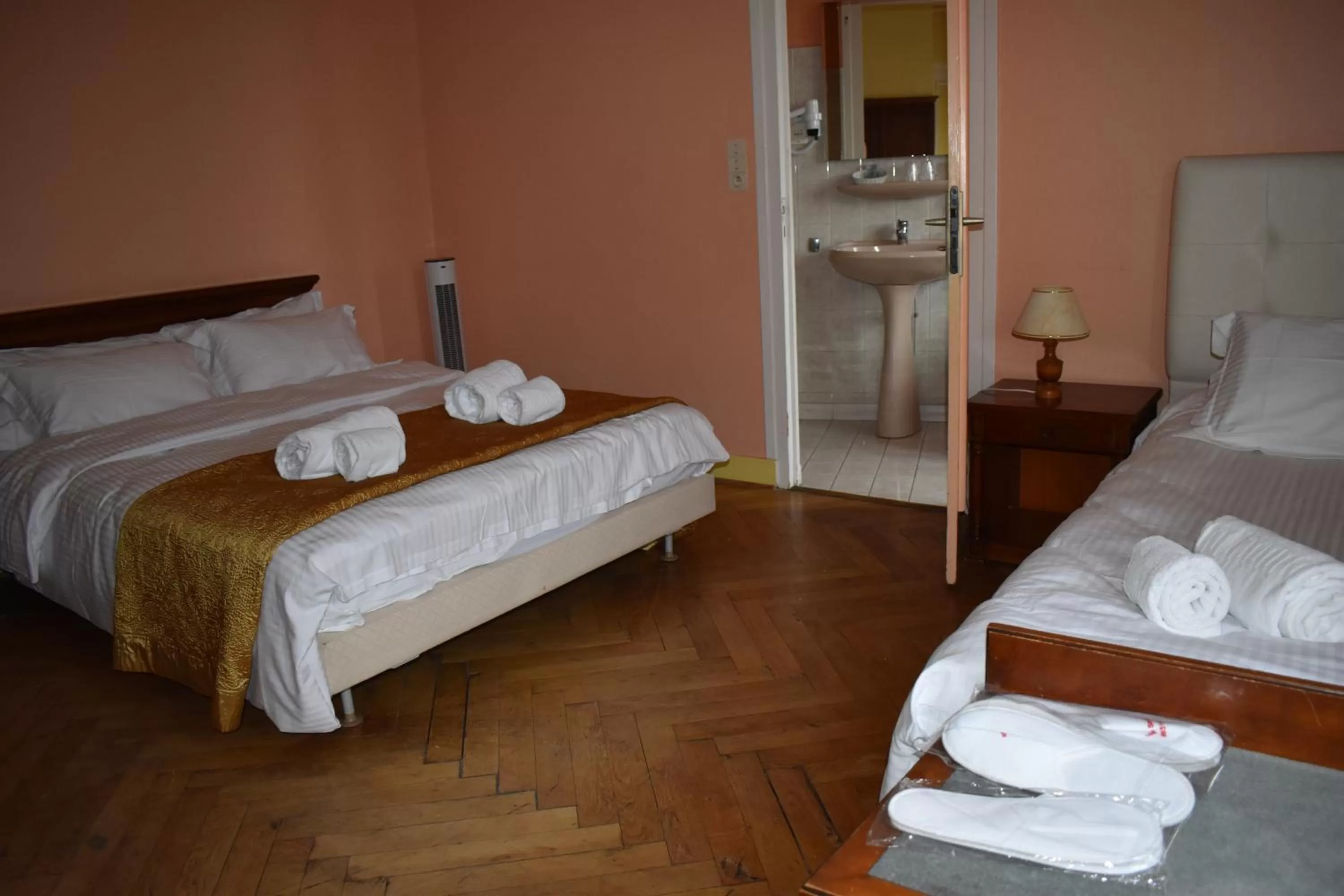 Photo of the whole room, Bed in Hôtel Le Sauvage
