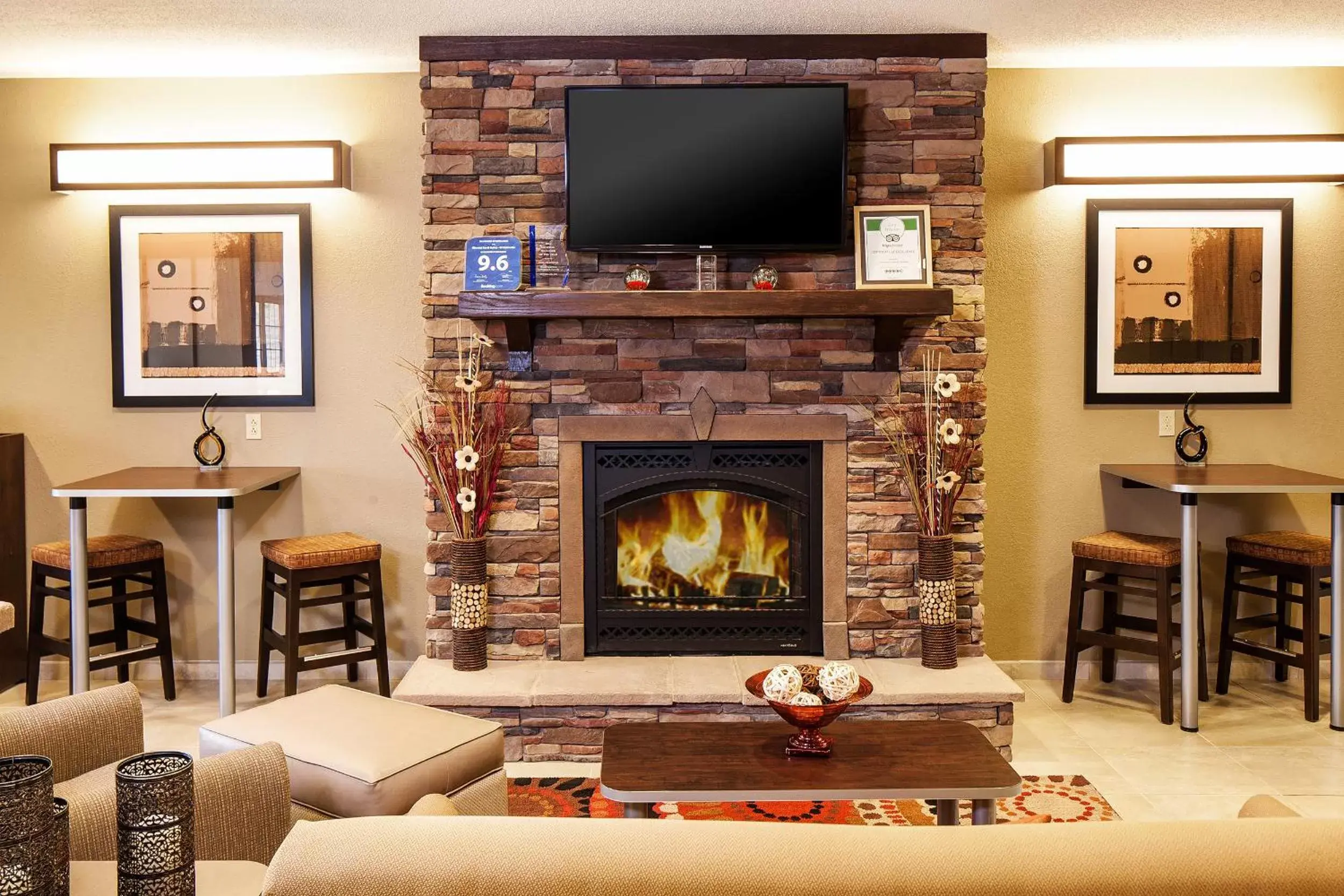 TV/Entertainment Center in Microtel Inn & Suites - St Clairsville