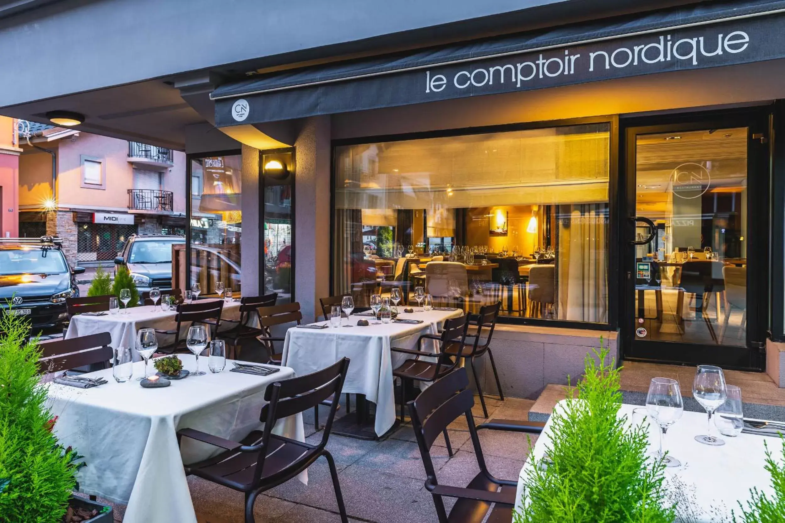 Restaurant/Places to Eat in Hotel Le Morgane