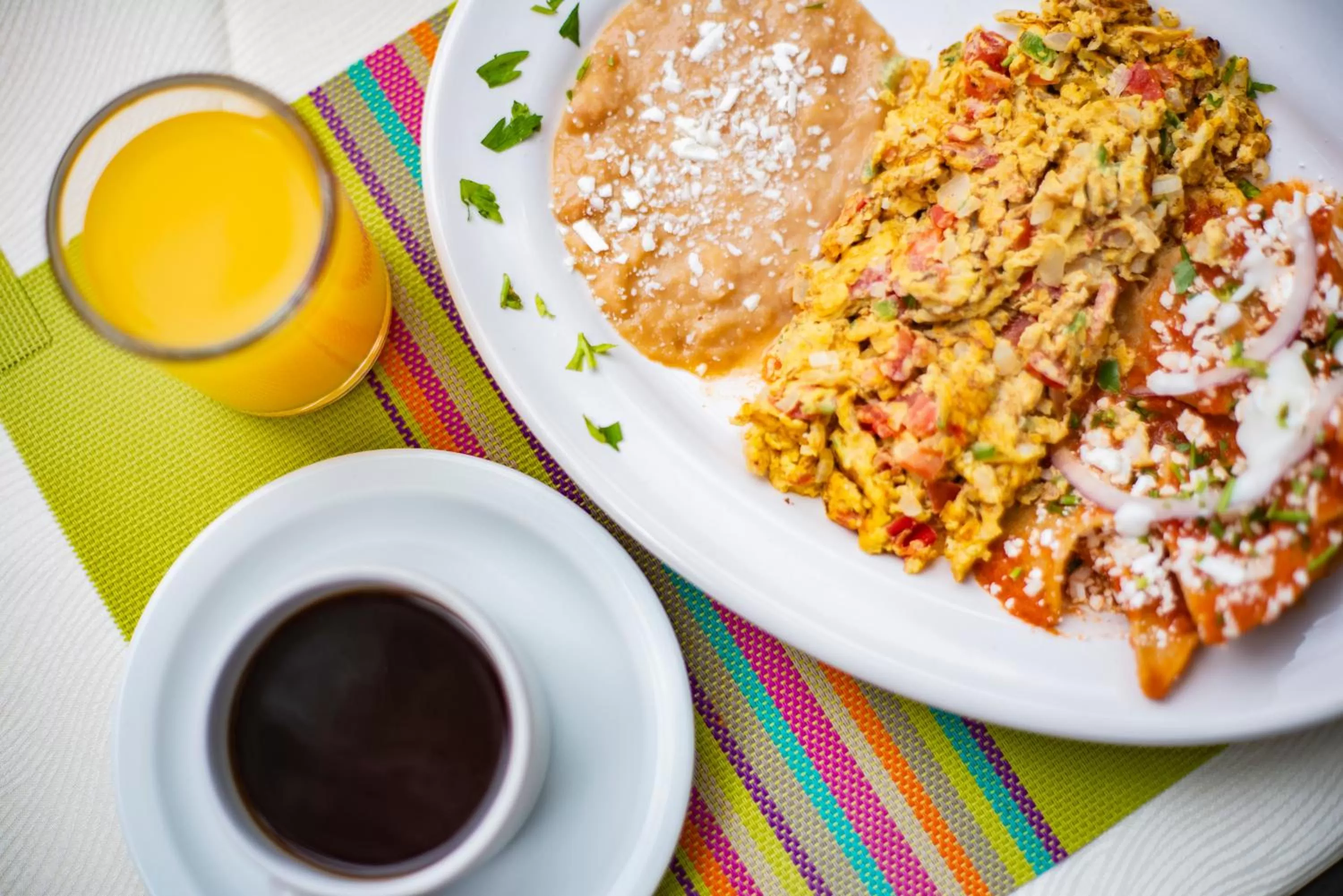 Breakfast in Hotel Hacienda de Cobos