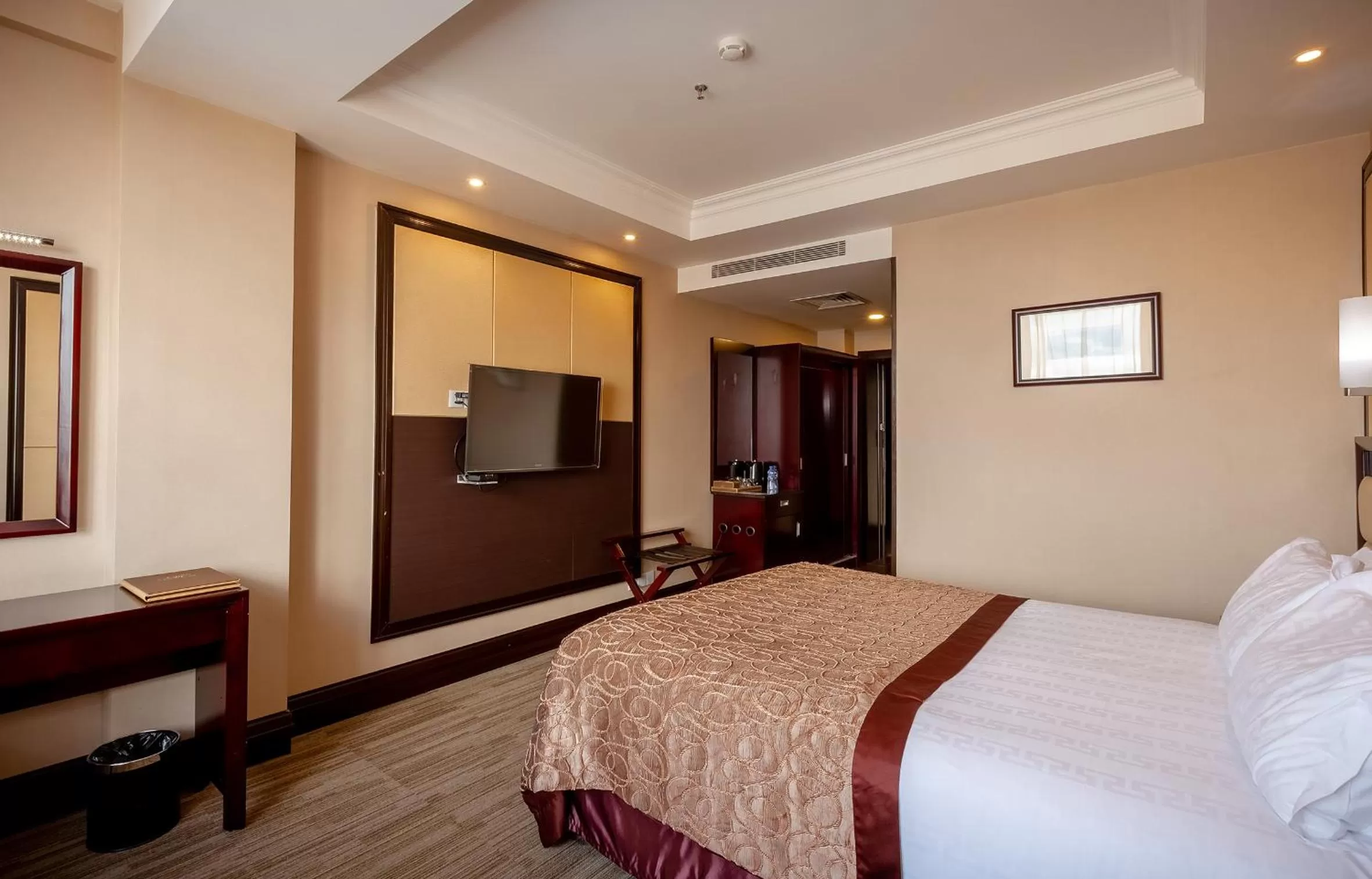 Photo of the whole room, Bed in Grand Hill Hotel Ulaanbaatar