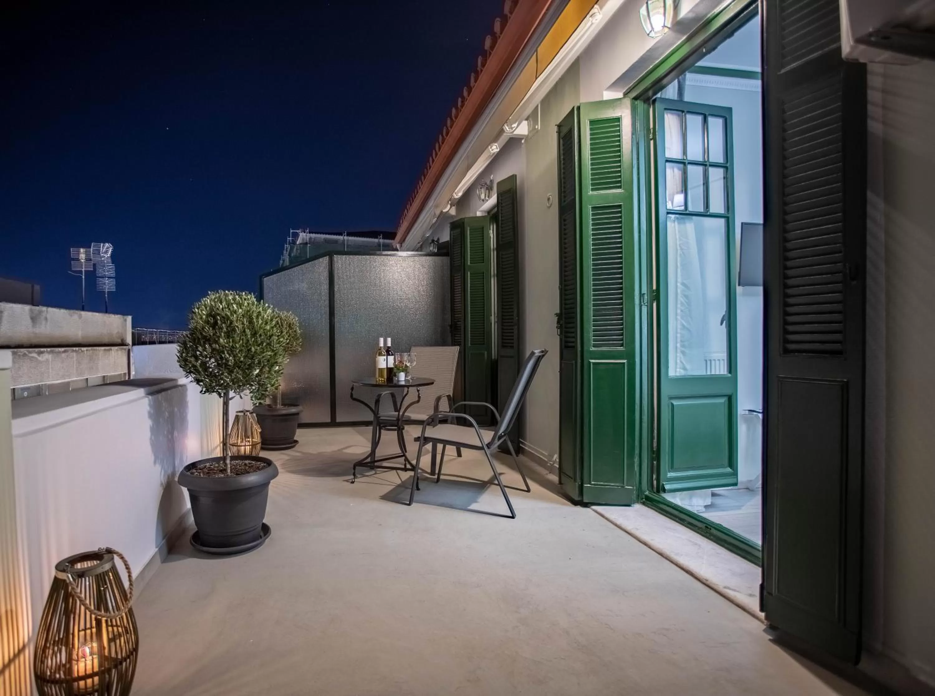 Balcony/Terrace in Pandrosos Divine Suites