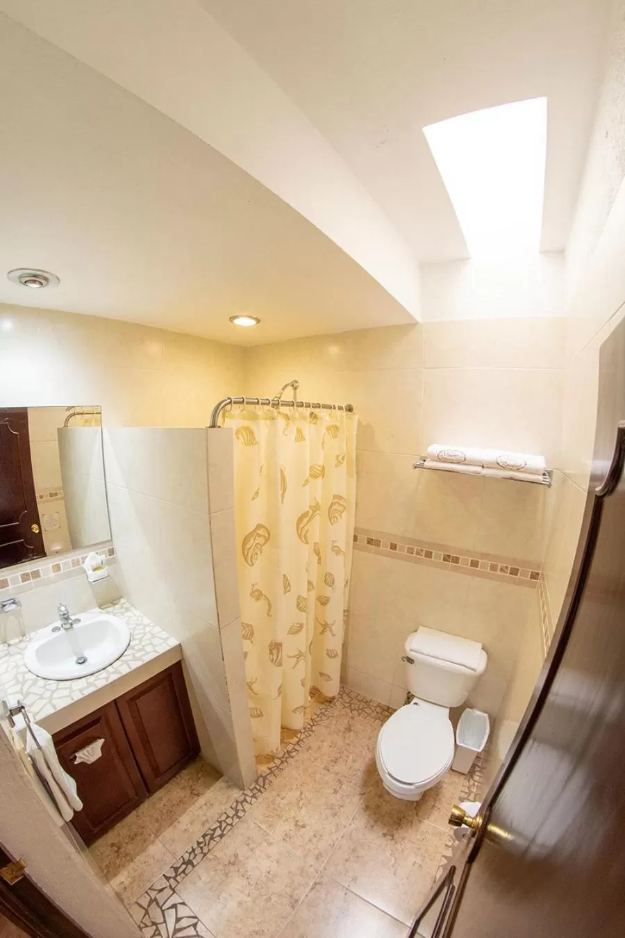 Bathroom in Hotel Mesón de los Remedios