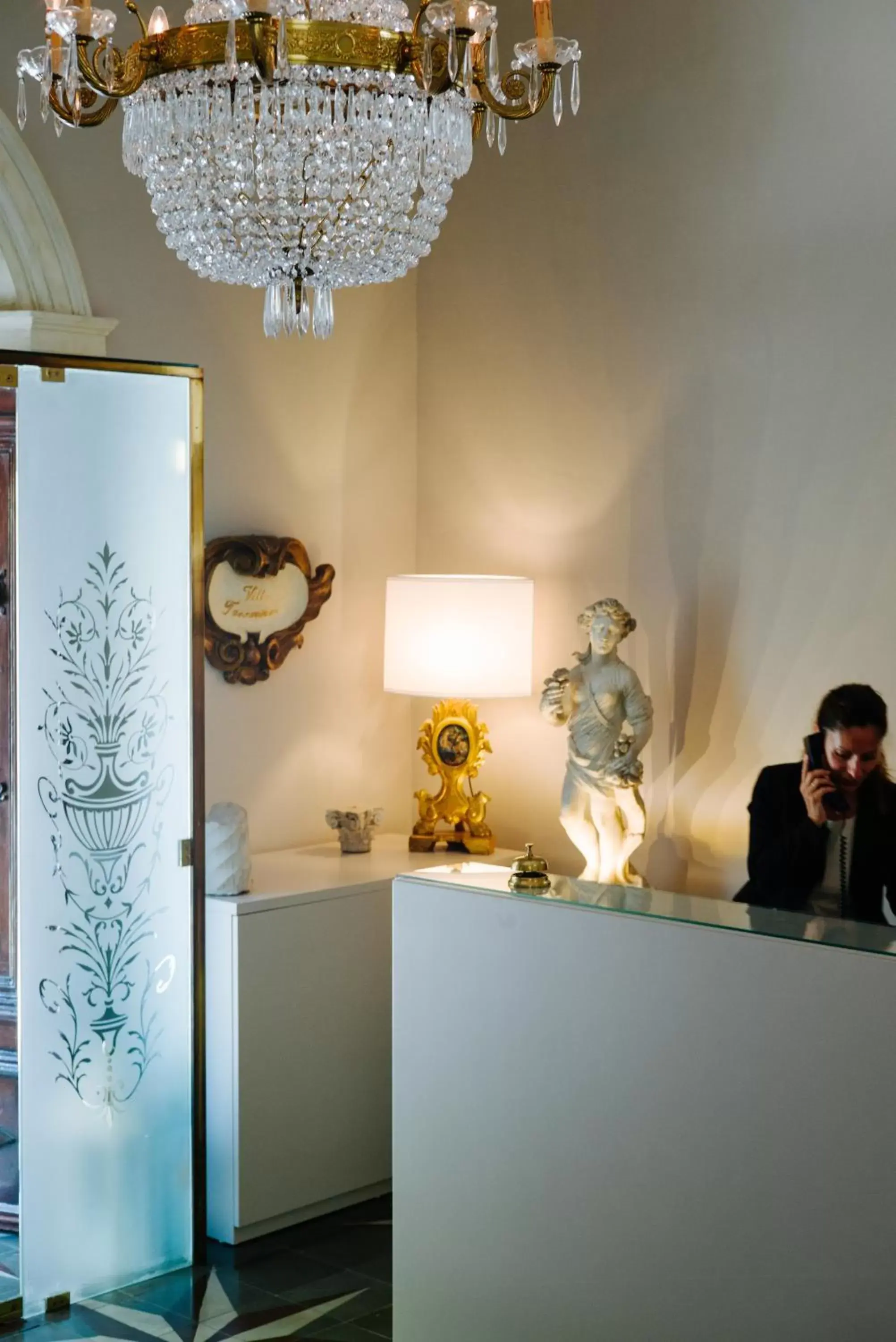 Lobby or reception in Hotel Villa Taormina Lobby or reception in Hotel Villa Taormina