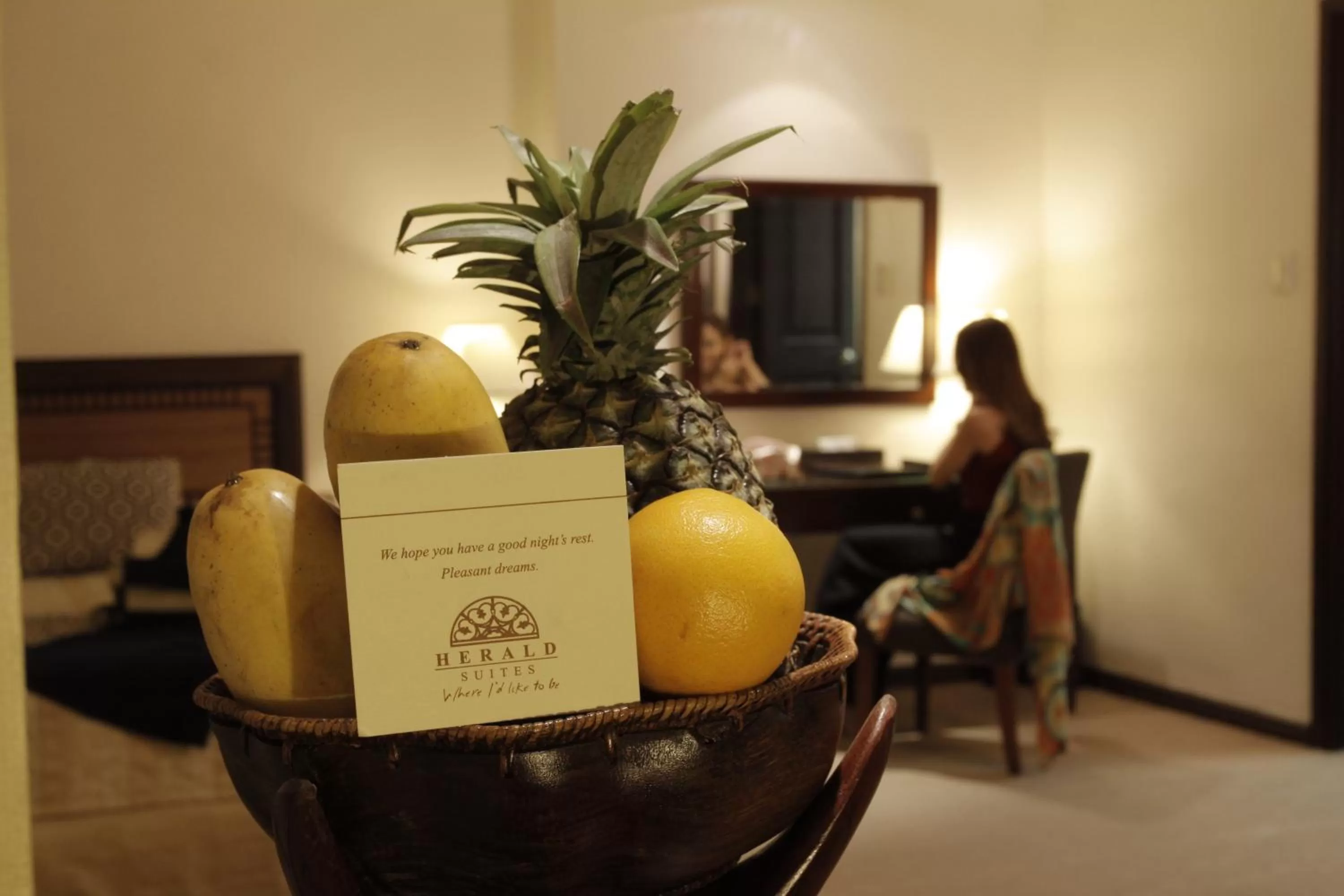 Seating area in Herald Suites Solana