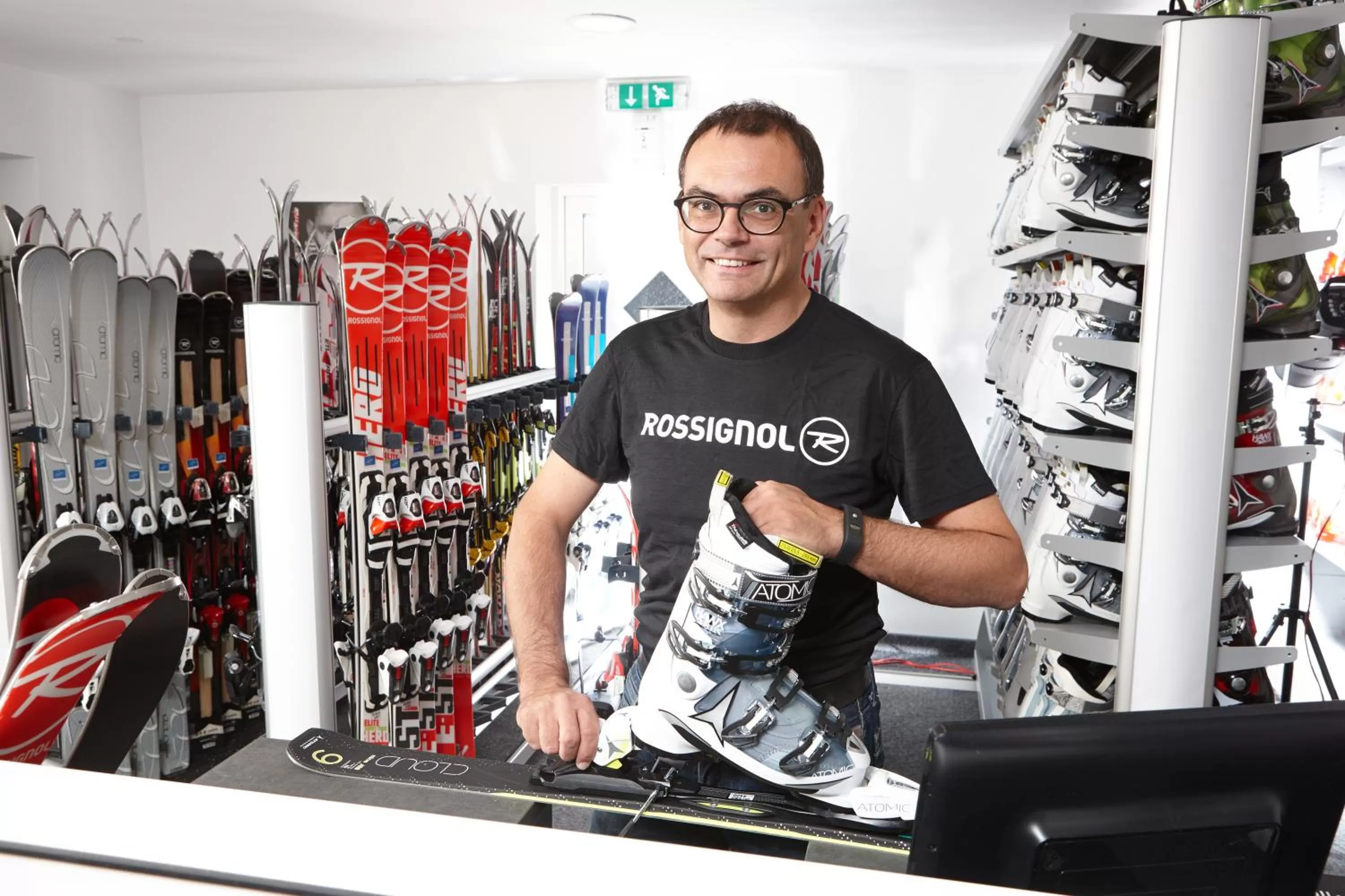 Skiing in Hotel Arzlerhof