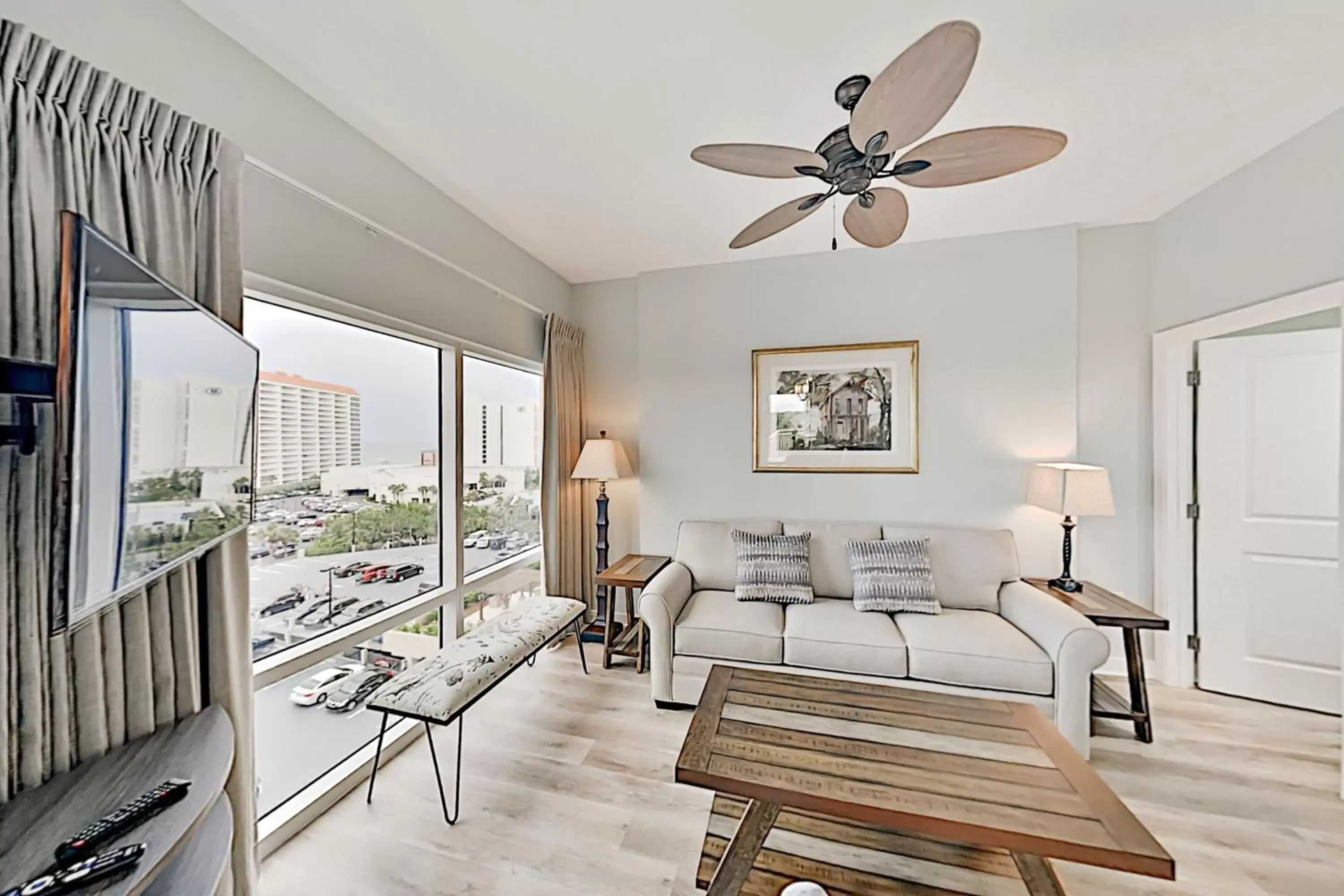 Seating Area in Luau Condos IV