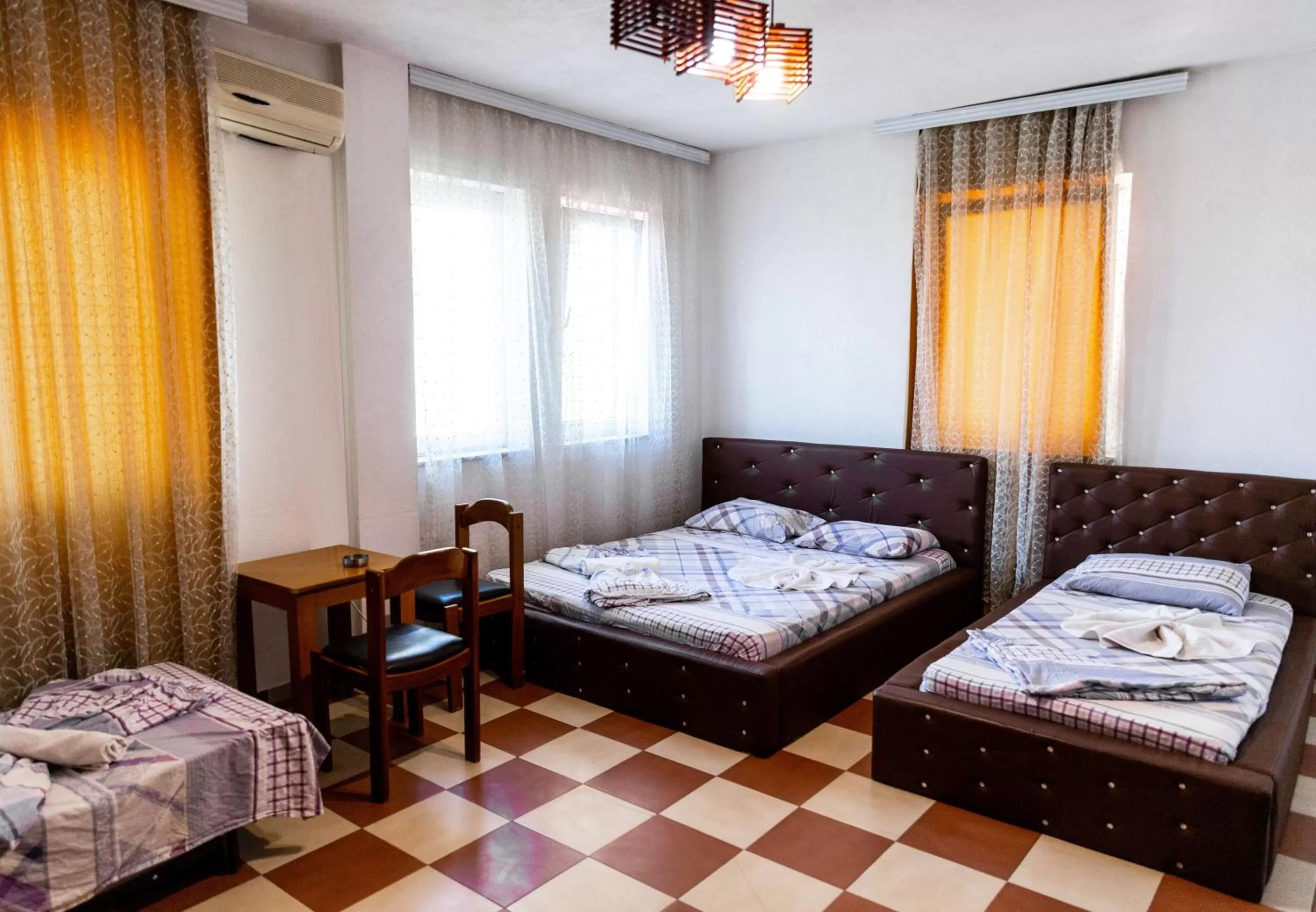 Bed in Hotel United