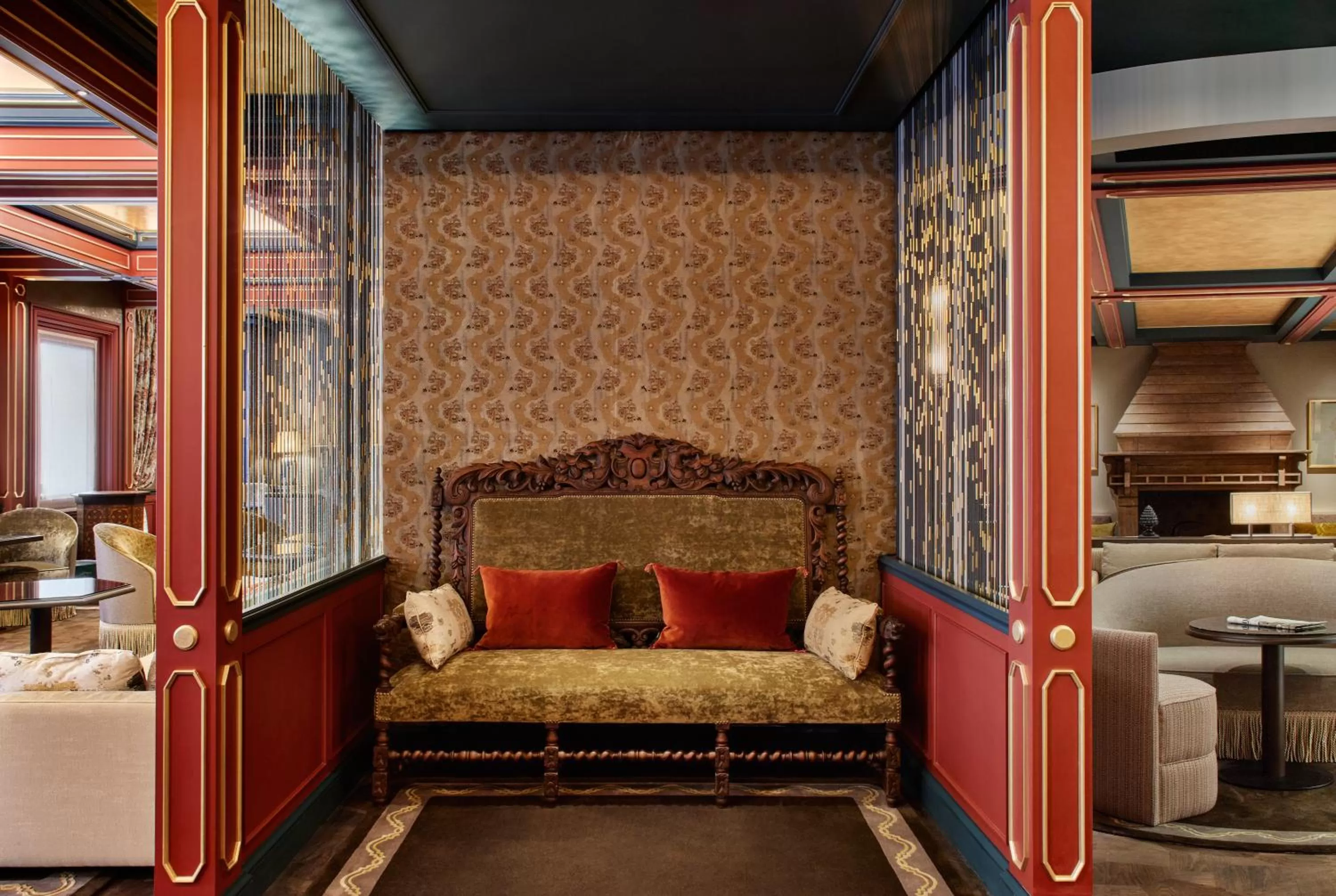 Lobby or reception in Hotel de Montesquieu