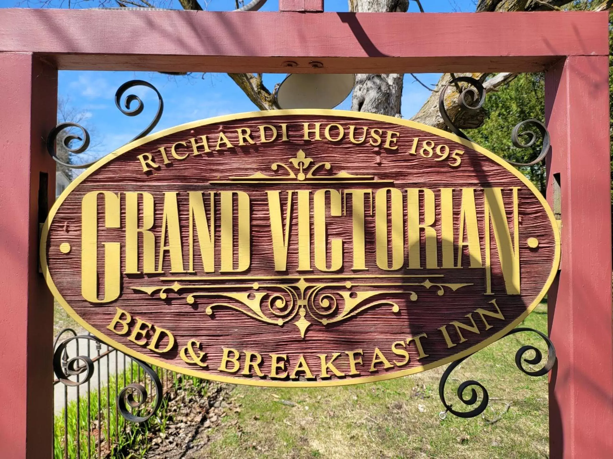 Property building in Grand Victorian B&B Inn