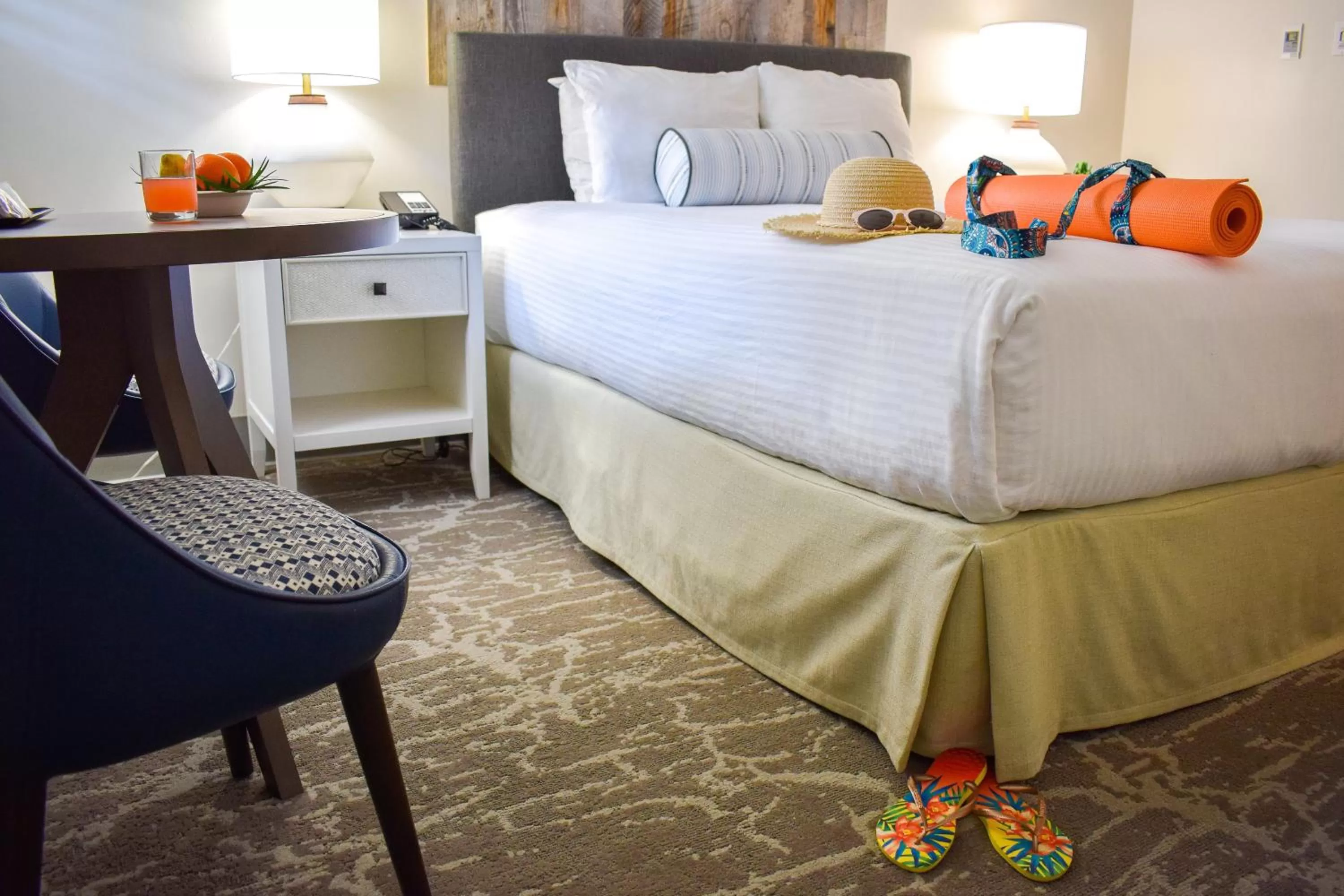 Bed in Beachside Inn