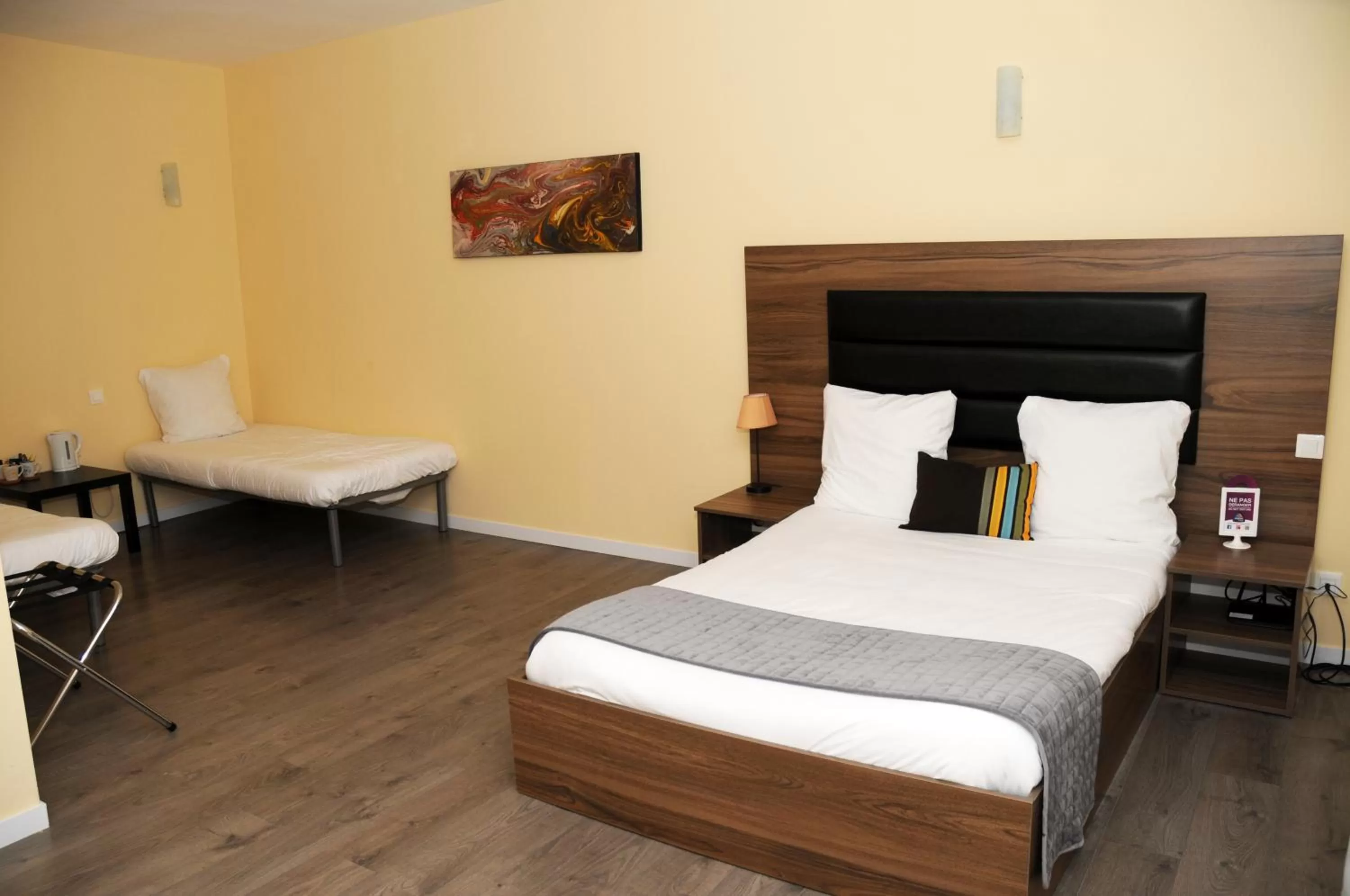Bed, Room Photo in Kyriad Direct Morez
