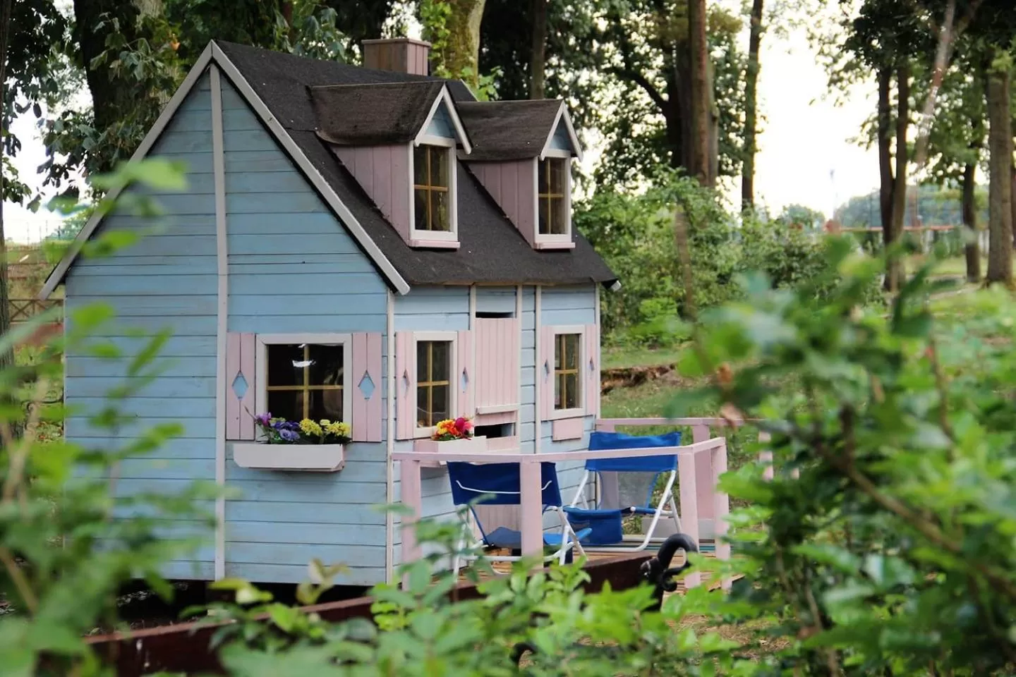 Children play ground in Pałac Wiejce
