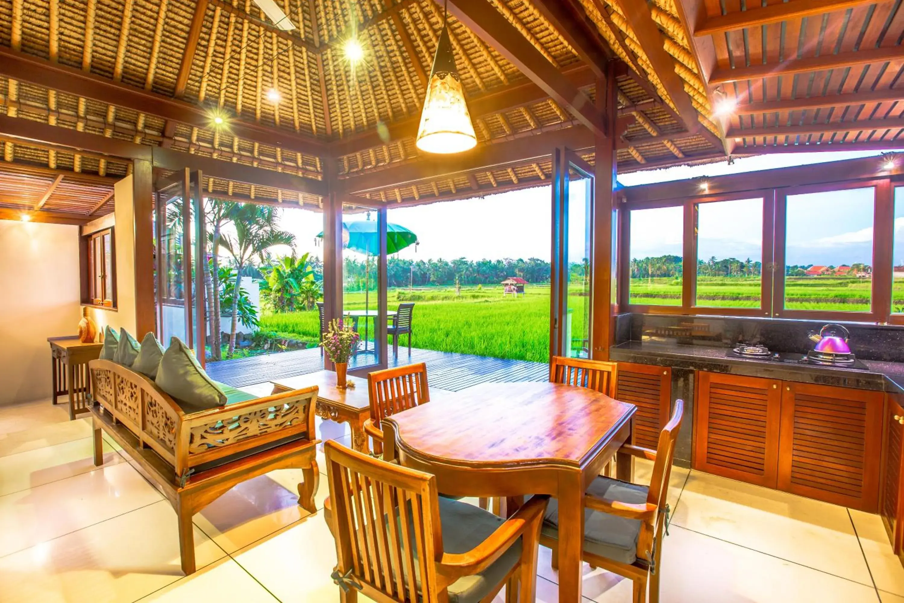 Patio in Bali Harmony Villa