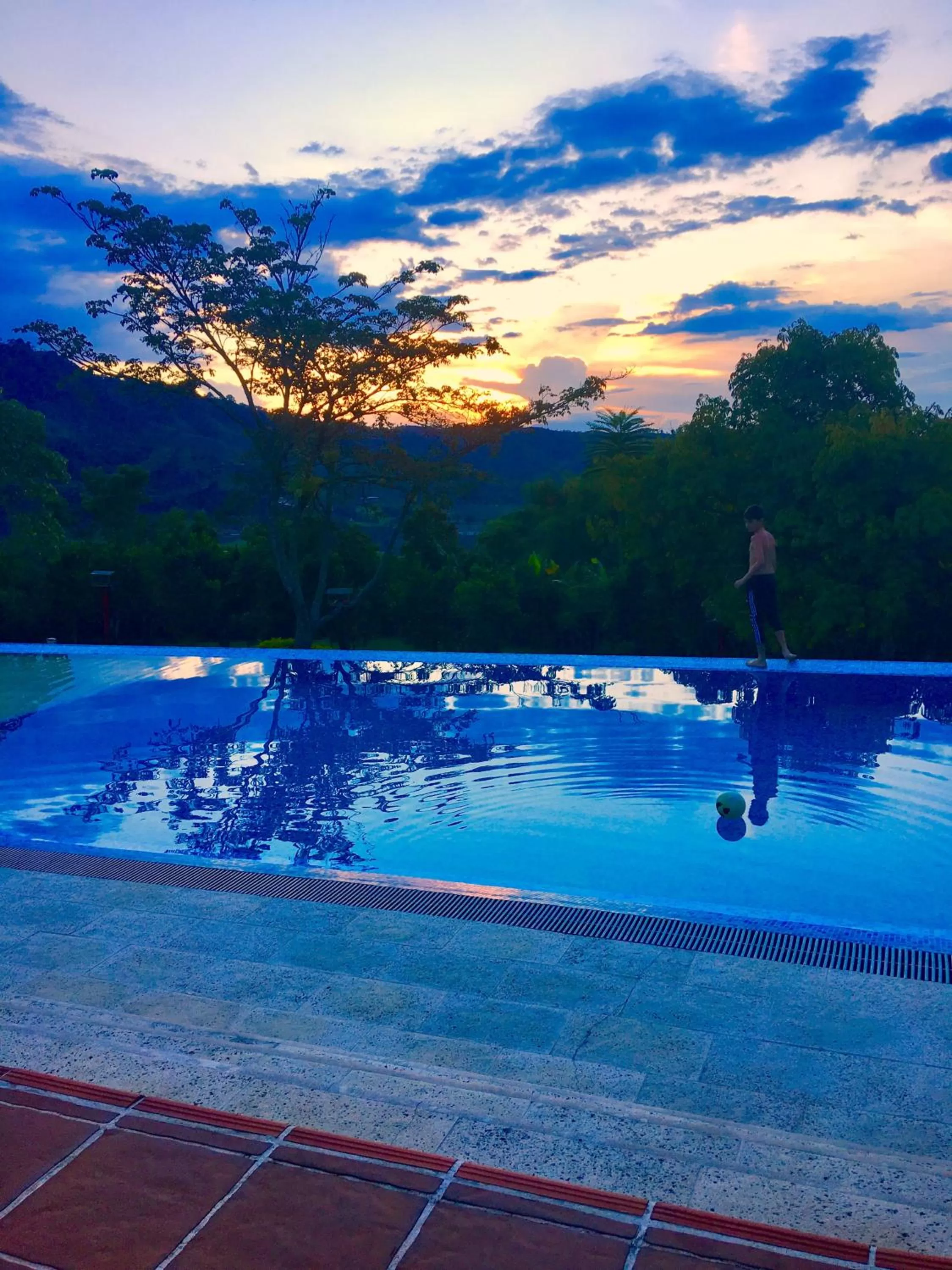 Swimming pool in Finca del Café - Casa Typica